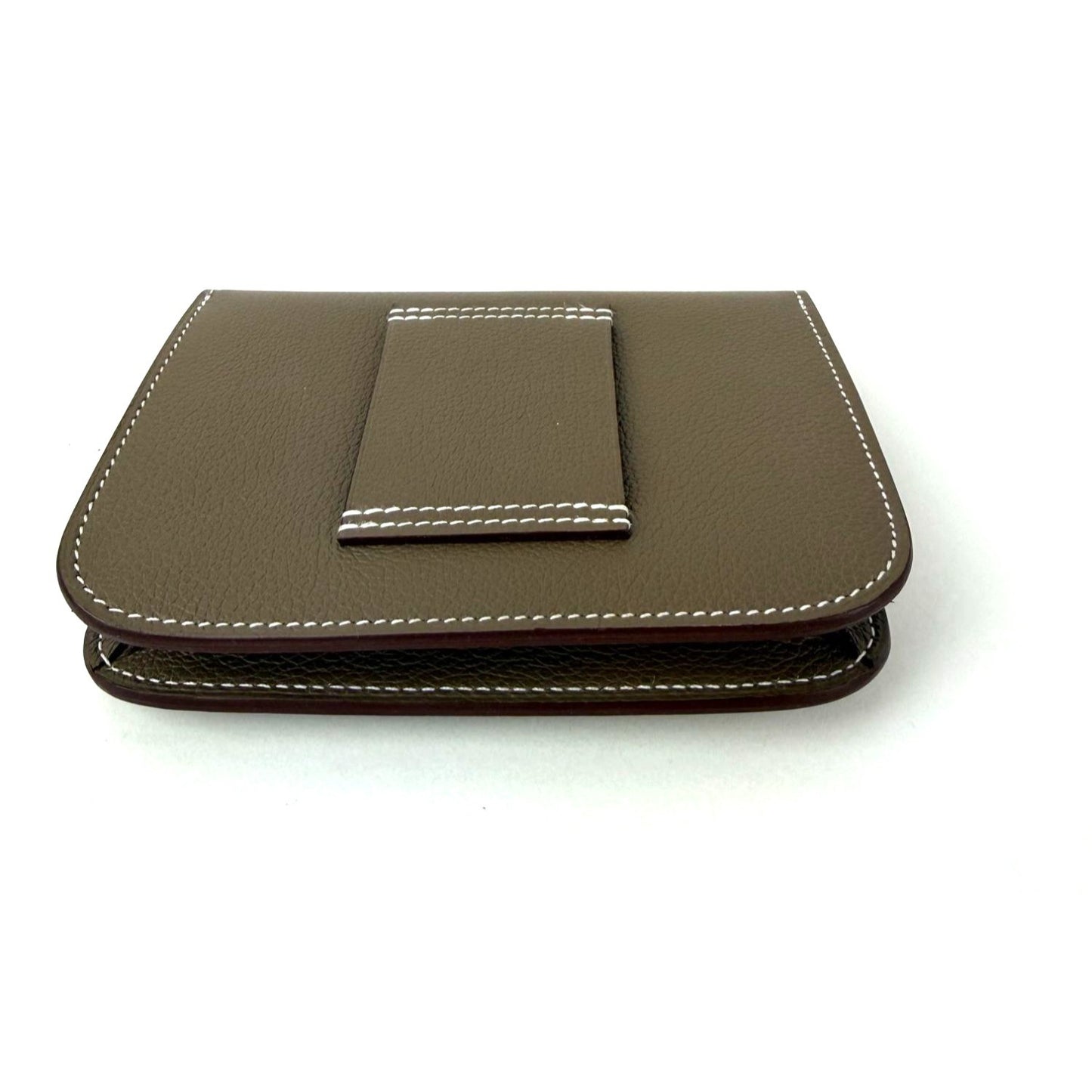 
                  
                    Hermes Evercolor Constance Slim Etoupe Wallet
                  
                
