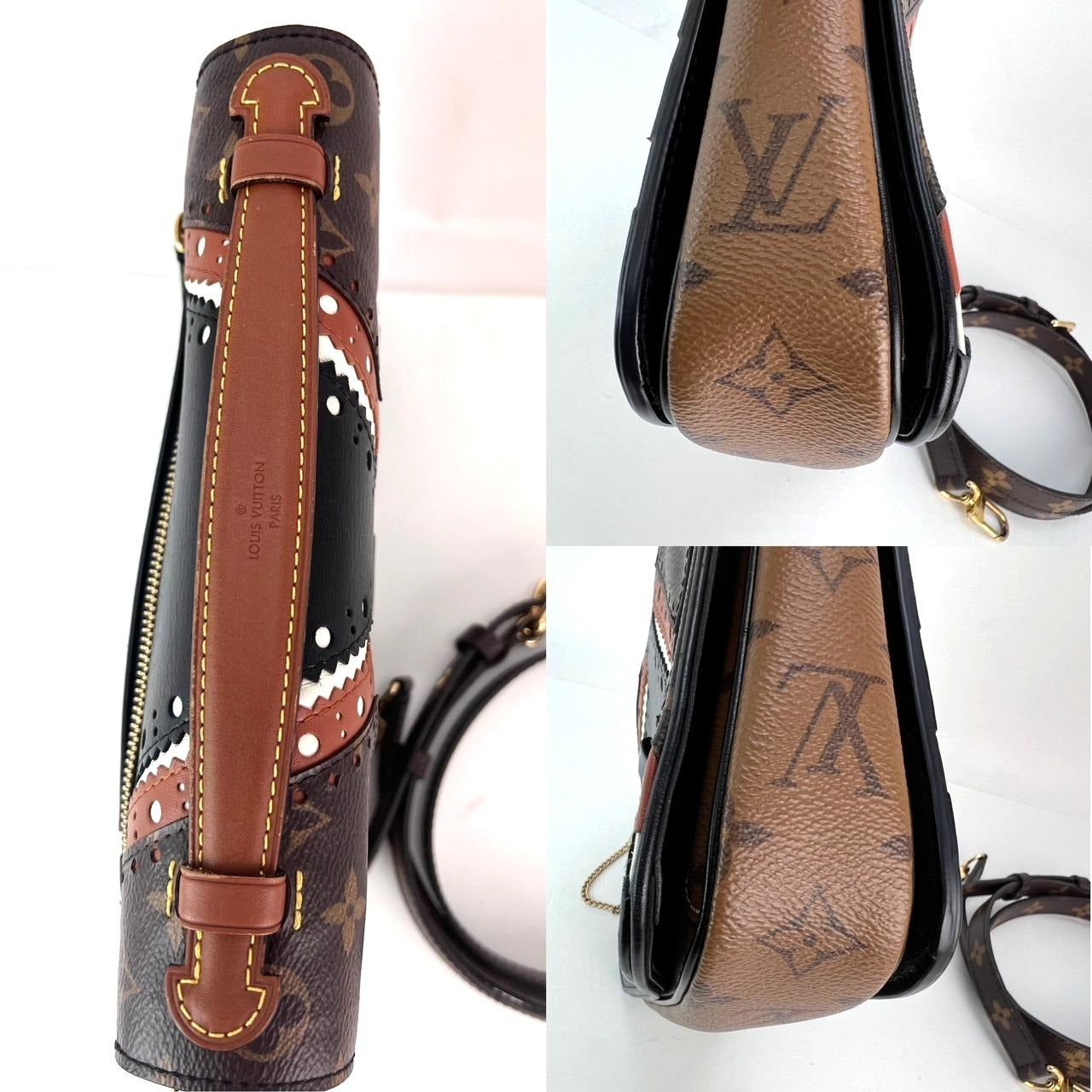 
                  
                    Louis Vuitton Pochette Metis Limited Edition Brogue Reverse Monogram Messenger Crossbody Bag
                  
                