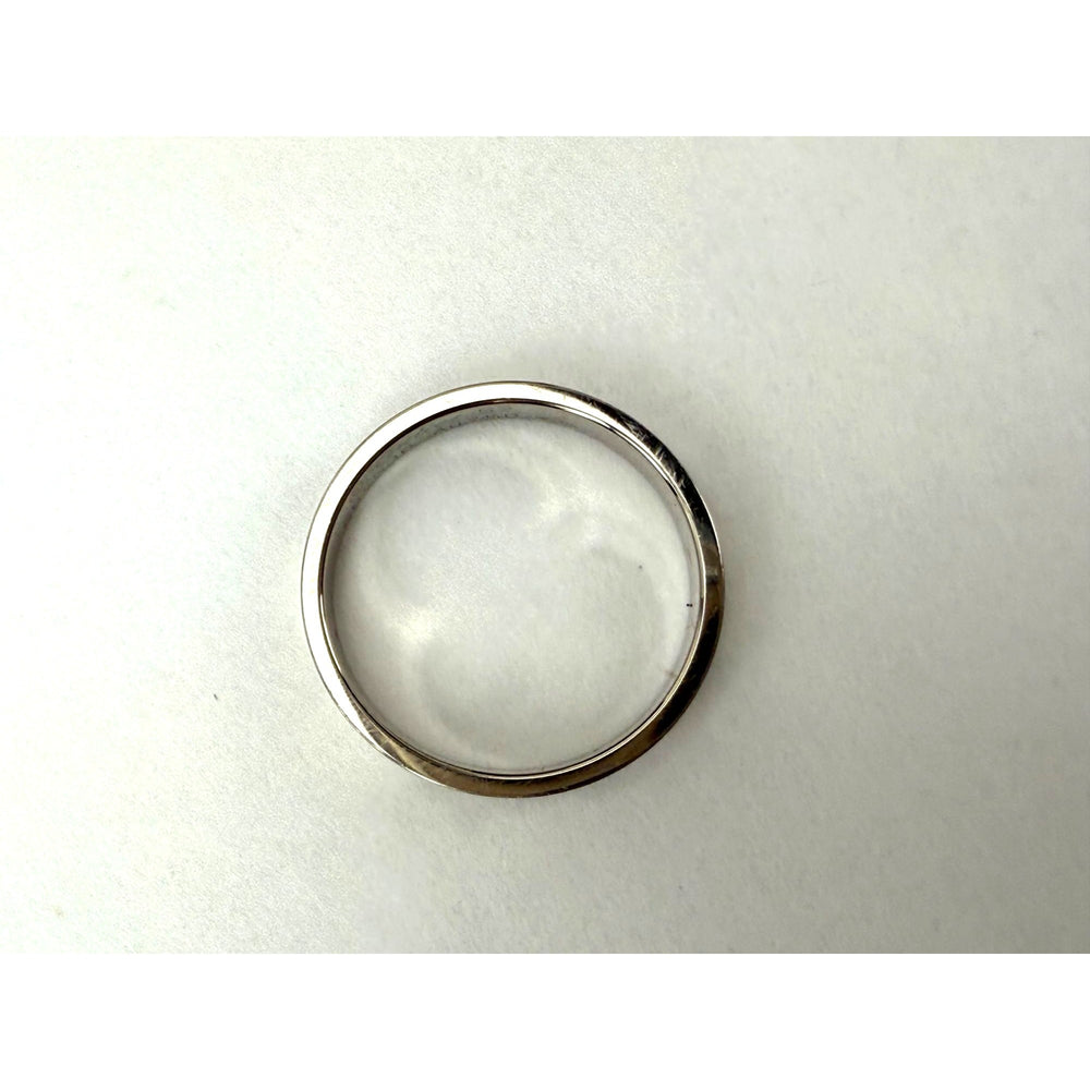 
                  
                    Cartier 18 K White Gold Love Small Model Wedding Band Ring Size 6 USA
                  
                