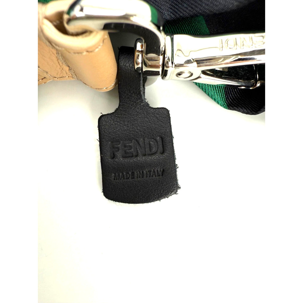 
                  
                    Fendi Silk Calfskin Bag You Strap Green and Black
                  
                