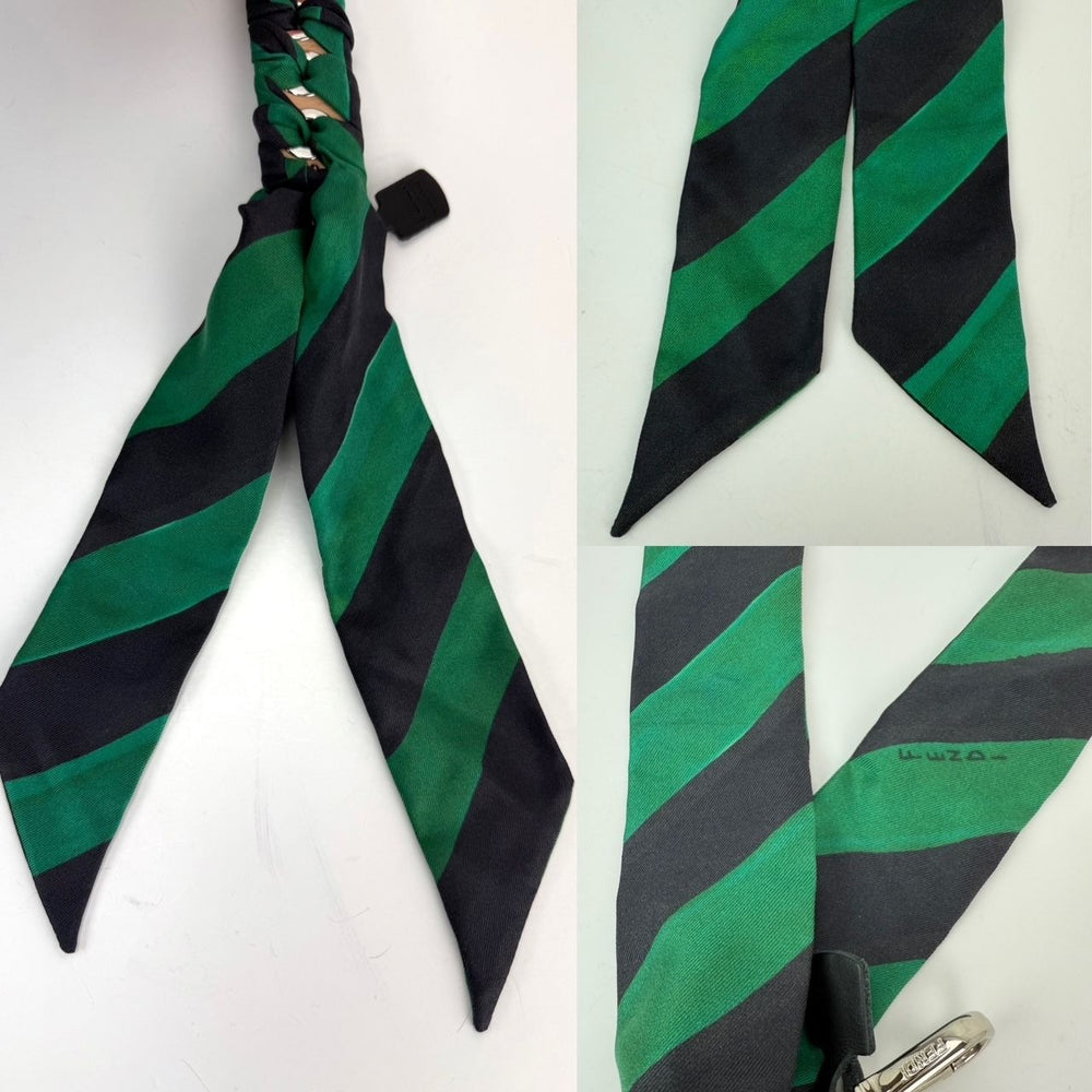 
                  
                    Fendi Silk Calfskin Bag You Strap Green and Black
                  
                