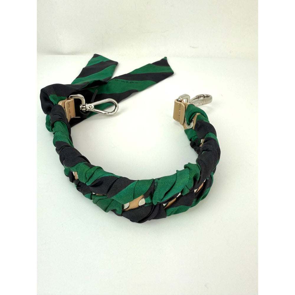 
                  
                    Fendi Silk Calfskin Bag You Strap Green and Black
                  
                