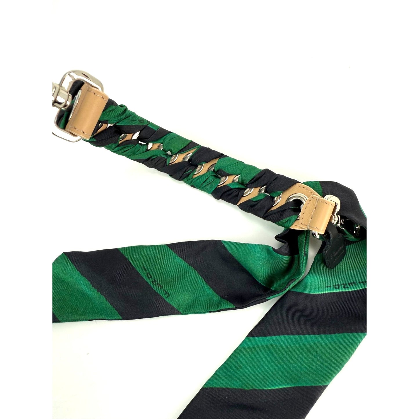 
                  
                    Fendi Silk Calfskin Bag You Strap Green and Black
                  
                