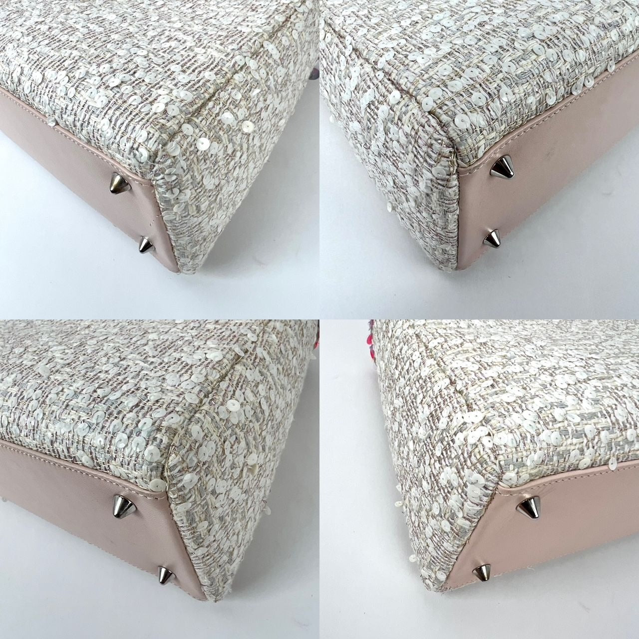 
                  
                    Christian Dior Sequins Tweed Medium Lady Dior Light Pink Bag
                  
                