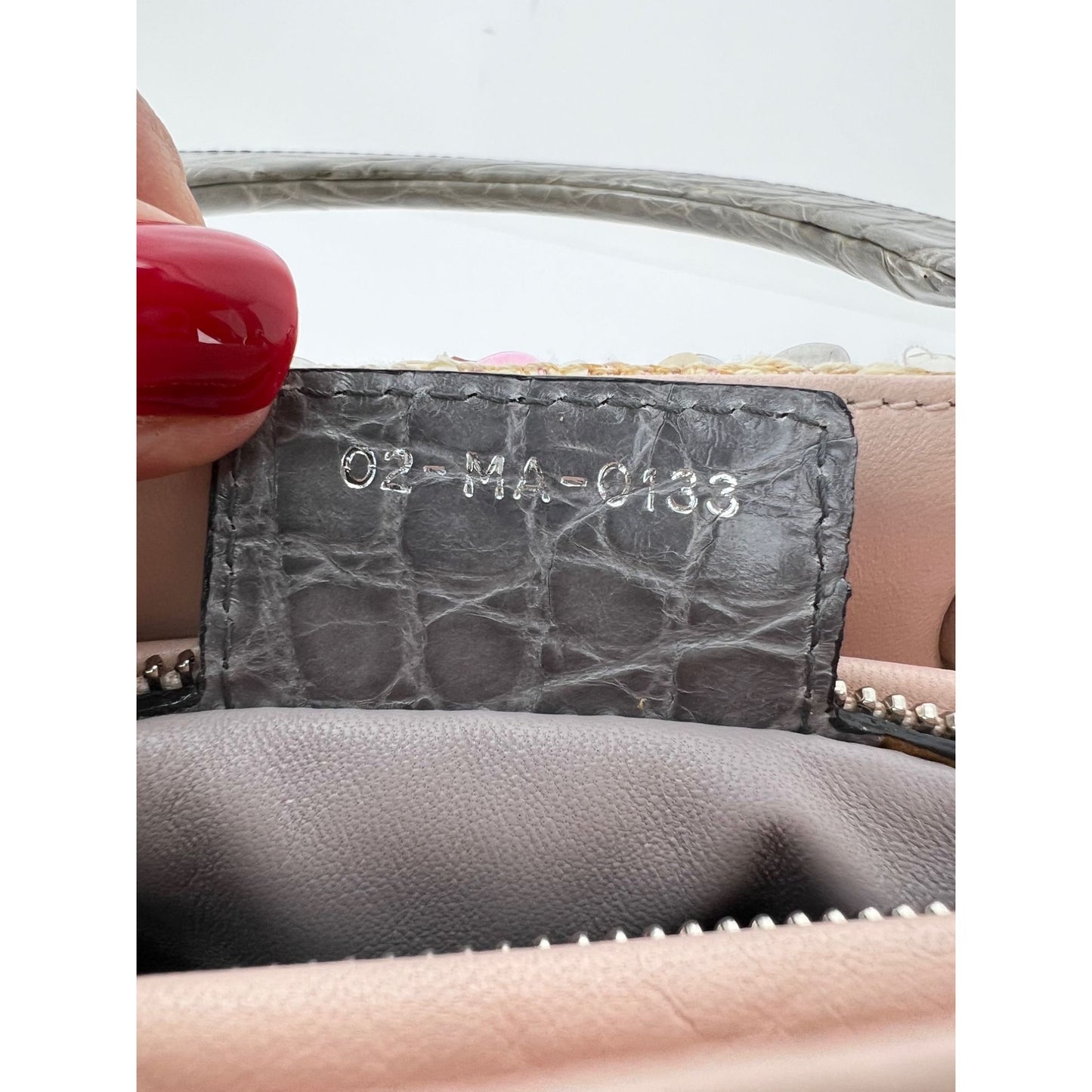 
                  
                    Christian Dior Sequins Tweed Medium Lady Dior Light Pink Bag
                  
                