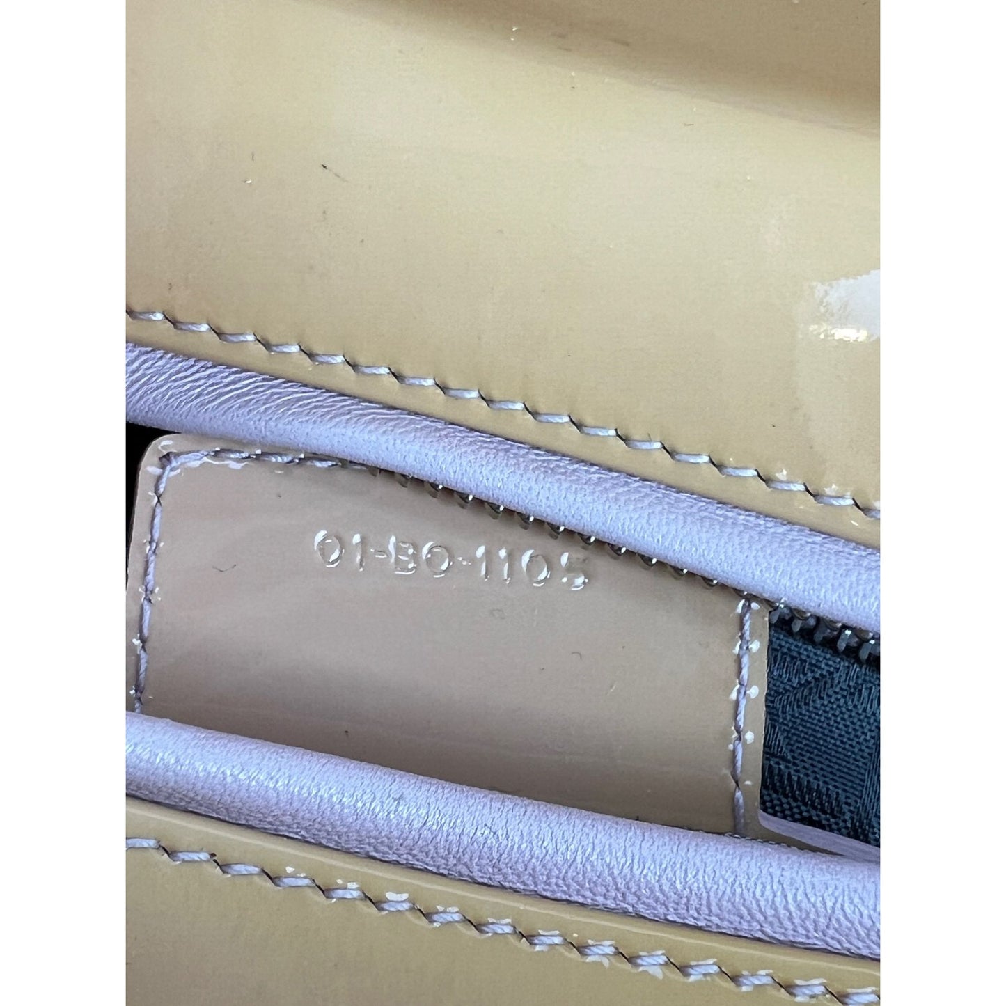 
                  
                    Christian Dior Yellow Patent Leather Cannage Medium Lady Dior Bag
                  
                