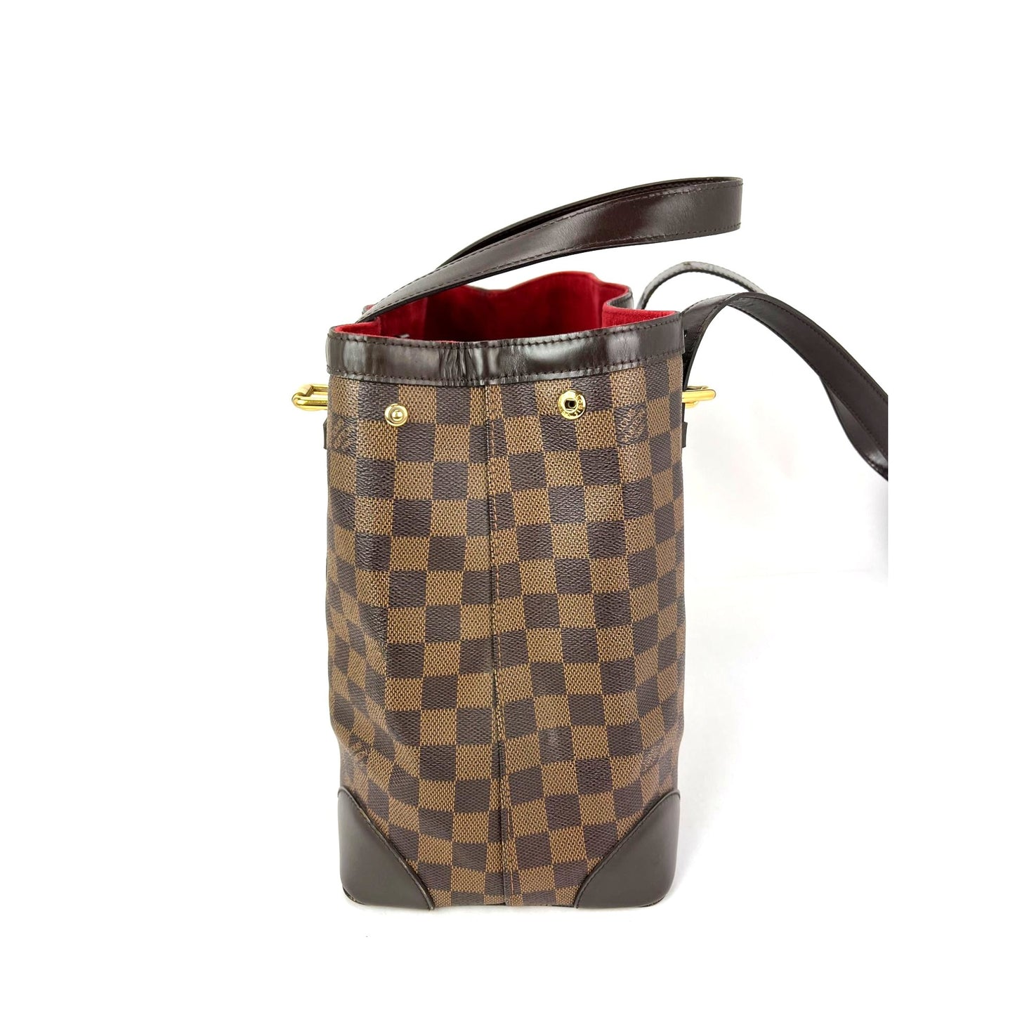 
                  
                    Louis Vuitton Hampstead MM Damier Ebene Tote Shoulder Bag
                  
                