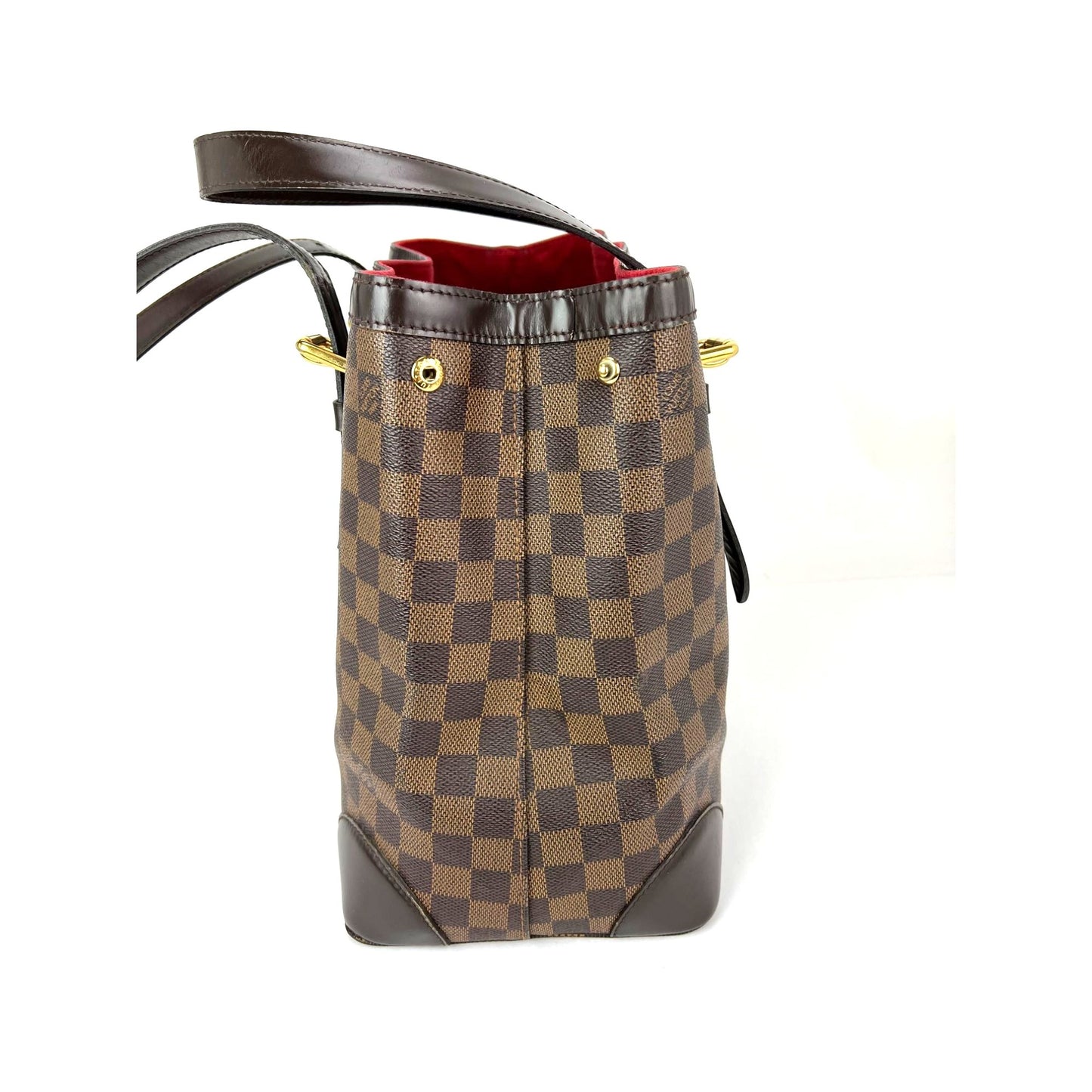 
                  
                    Louis Vuitton Hampstead MM Damier Ebene Tote Shoulder Bag
                  
                