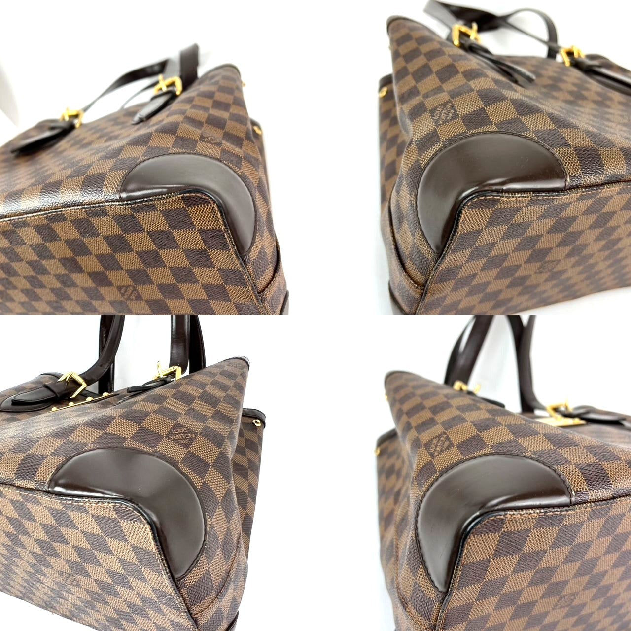 
                  
                    Louis Vuitton Hampstead MM Damier Ebene Tote Shoulder Bag
                  
                