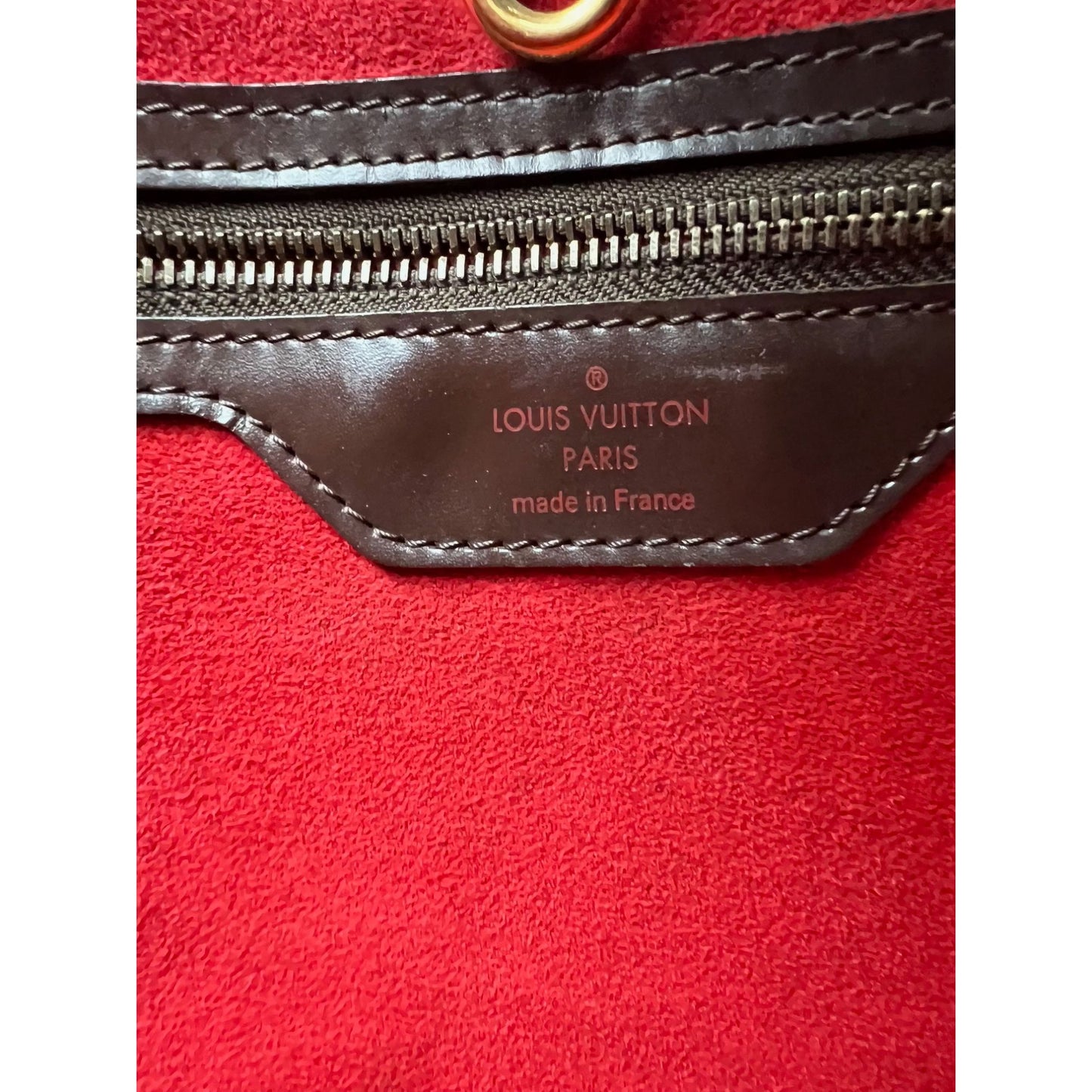 
                  
                    Louis Vuitton Hampstead MM Damier Ebene Tote Shoulder Bag
                  
                