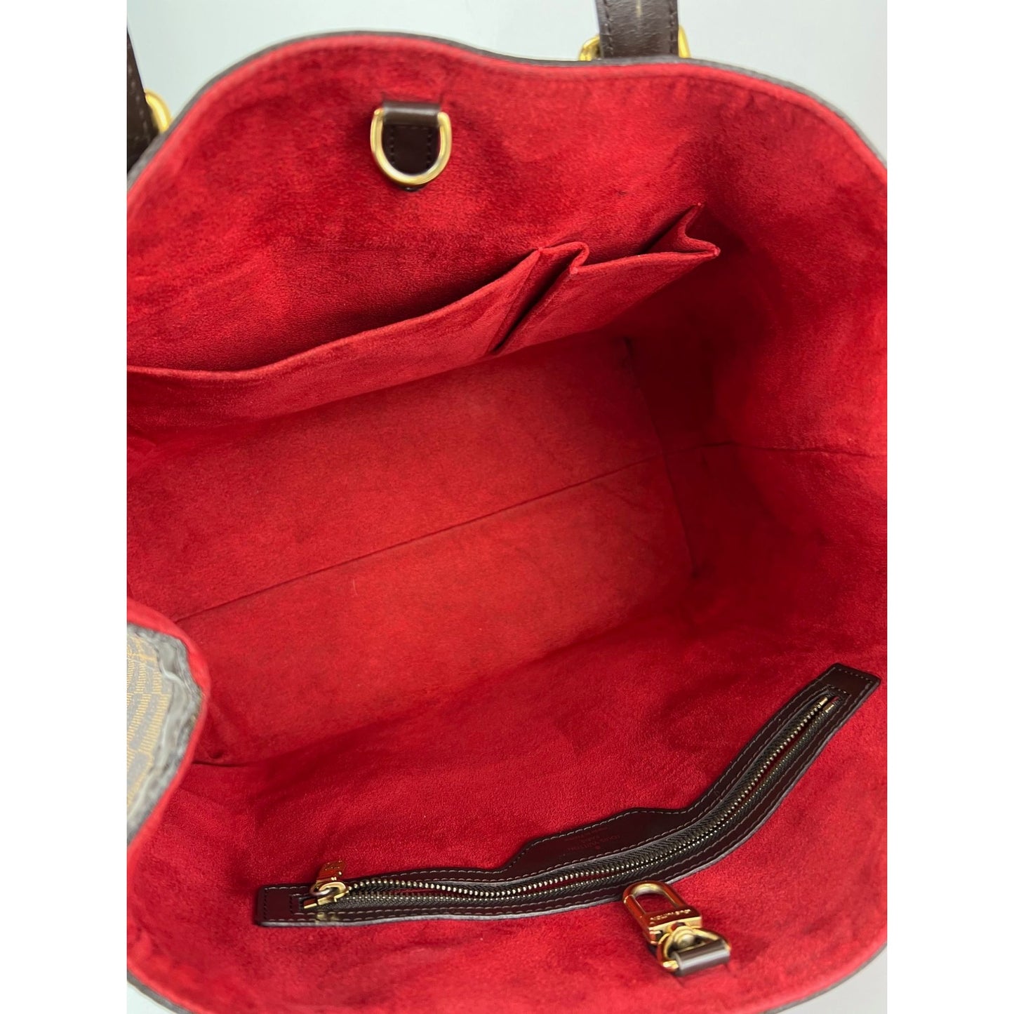 
                  
                    Louis Vuitton Hampstead MM Damier Ebene Tote Shoulder Bag
                  
                