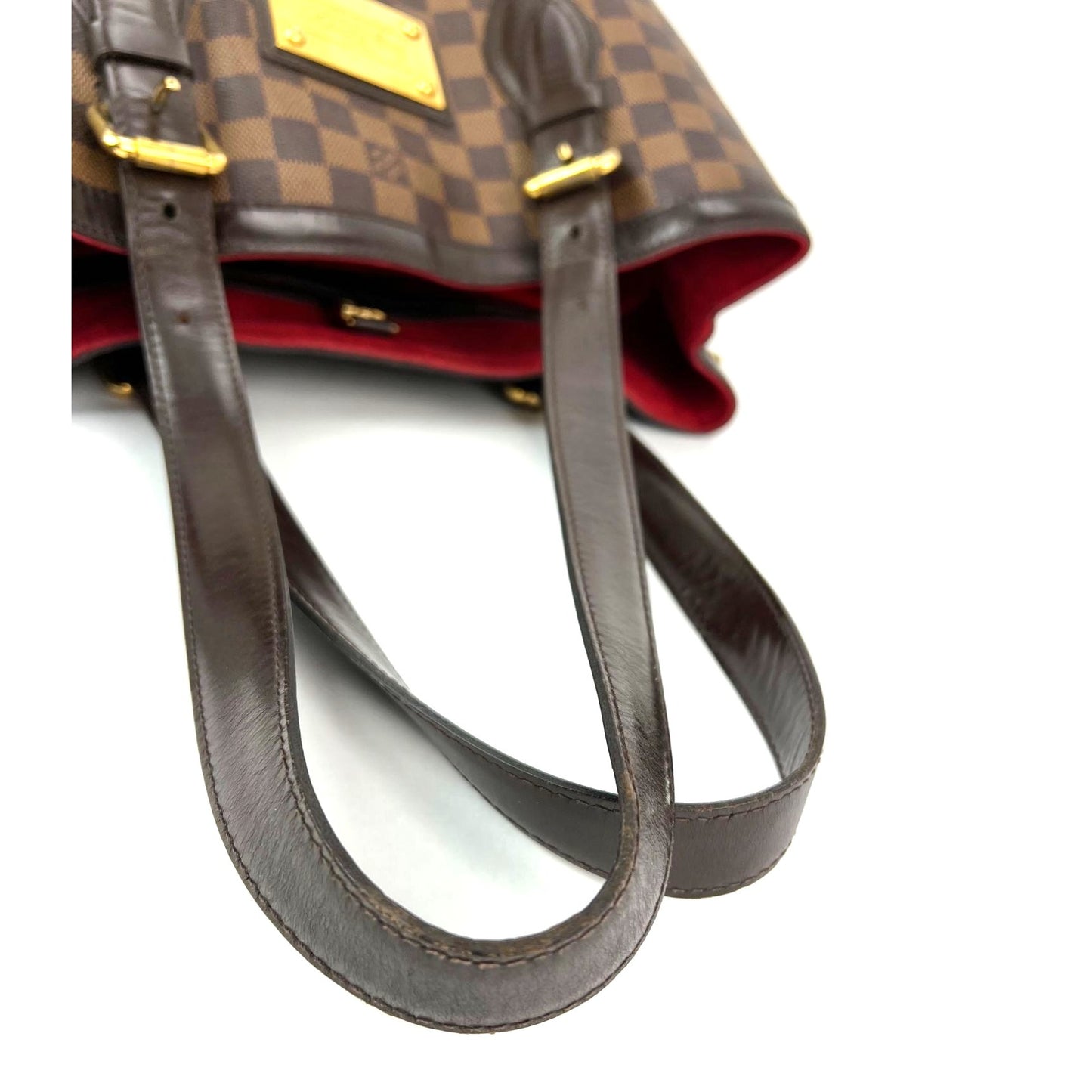 
                  
                    Louis Vuitton Hampstead MM Damier Ebene Tote Shoulder Bag
                  
                