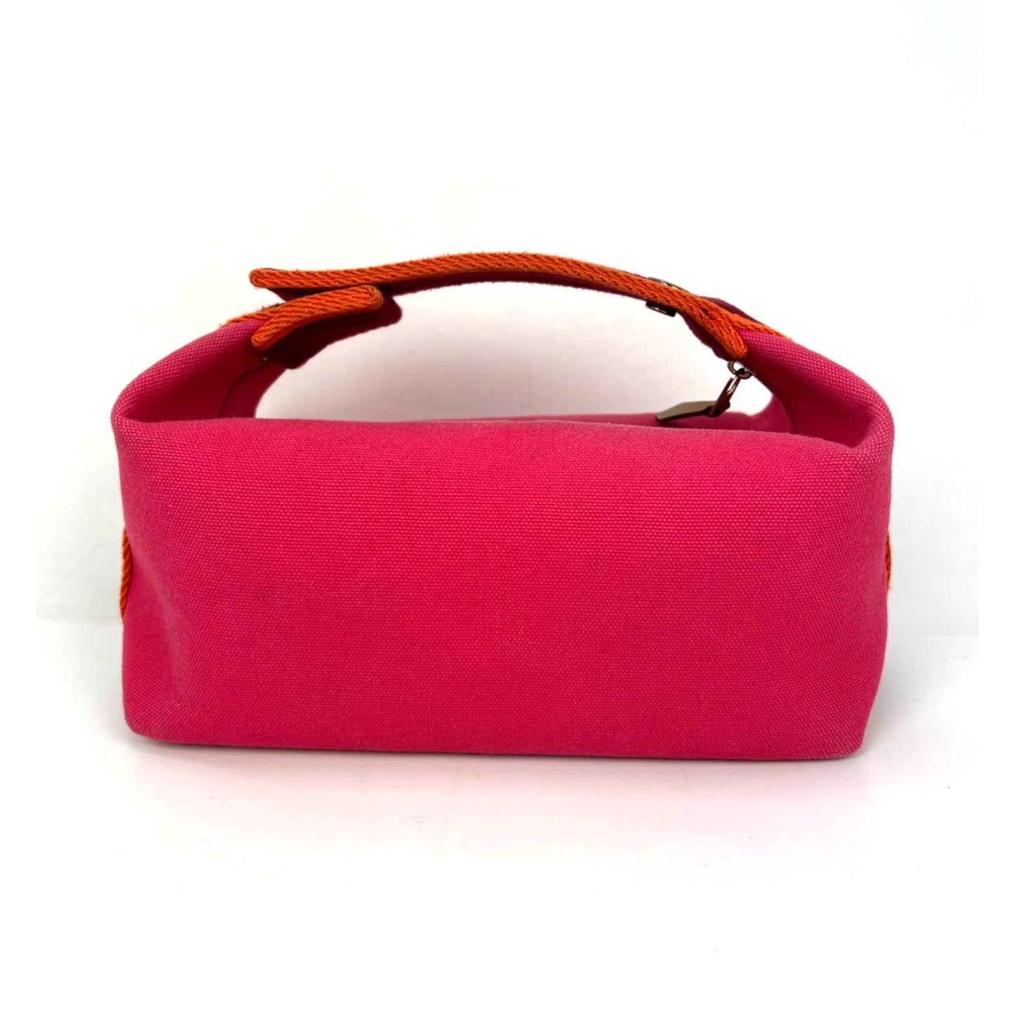 
                  
                    Hermes Small Canvas Bride A-Brac Pink Pouch Bag
                  
                