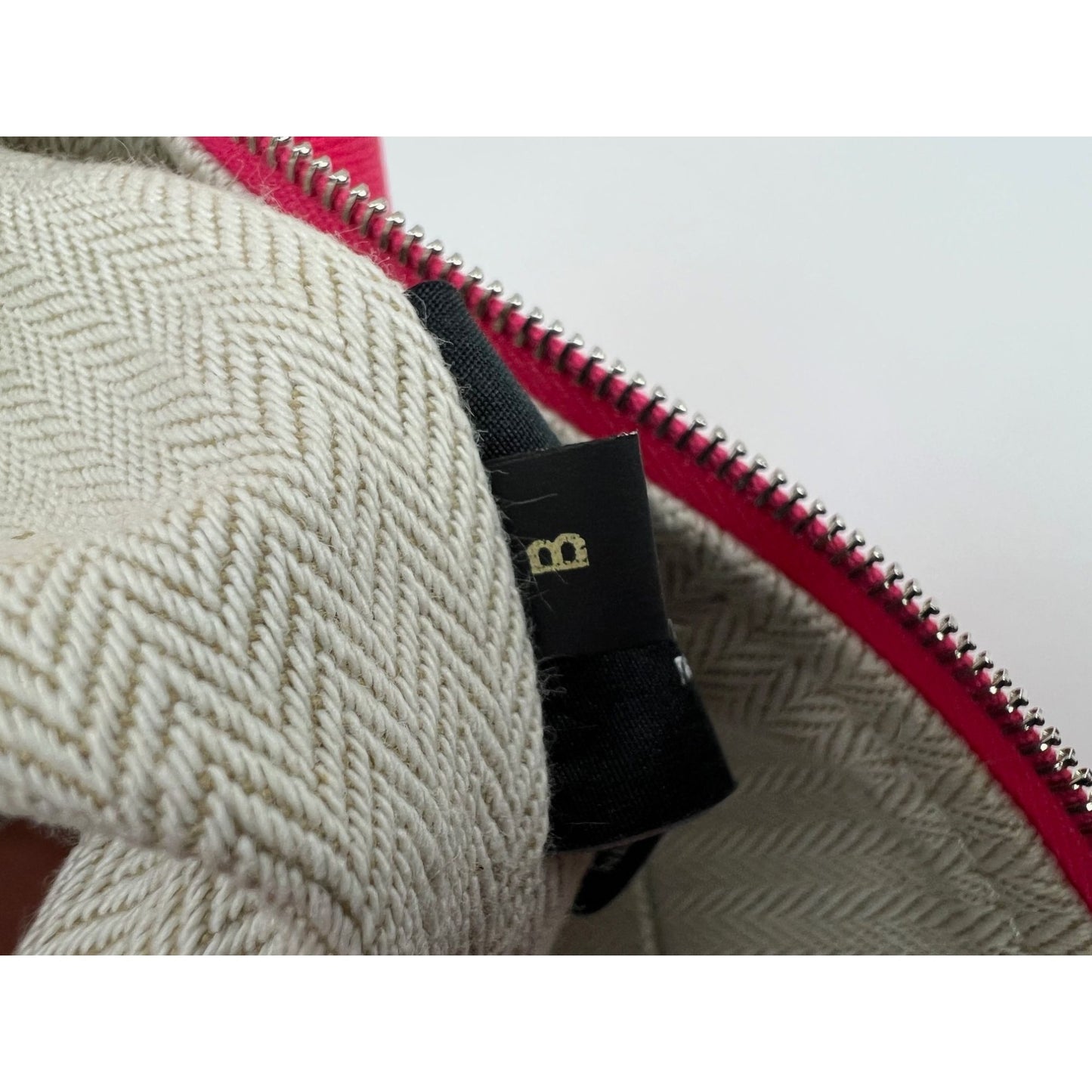 
                  
                    Hermes Small Canvas Bride A-Brac Pink Pouch Bag
                  
                