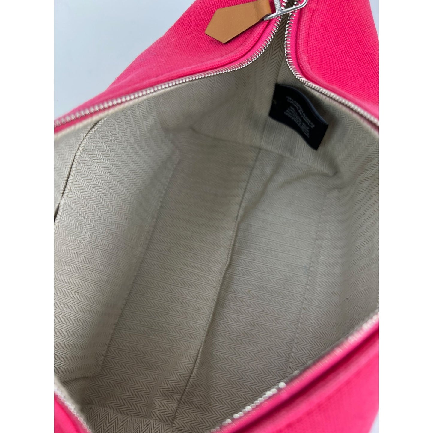 
                  
                    Hermes Small Canvas Bride A-Brac Pink Pouch Bag
                  
                