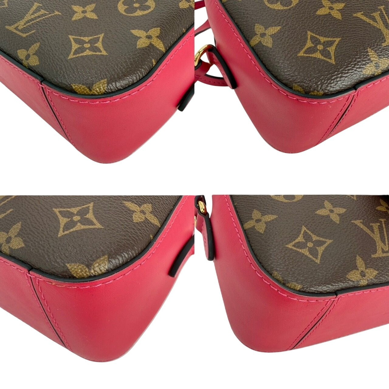 
                  
                    Louis Vuitton Saintonge Fuchsia Monogram Crossbody Bag Tassel
                  
                