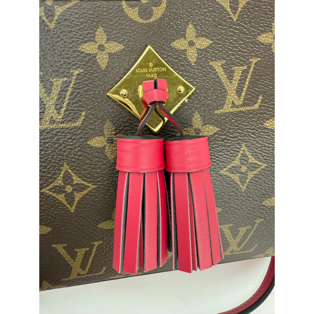 
                  
                    Louis Vuitton Saintonge Fuchsia Monogram Crossbody Bag Tassel
                  
                
