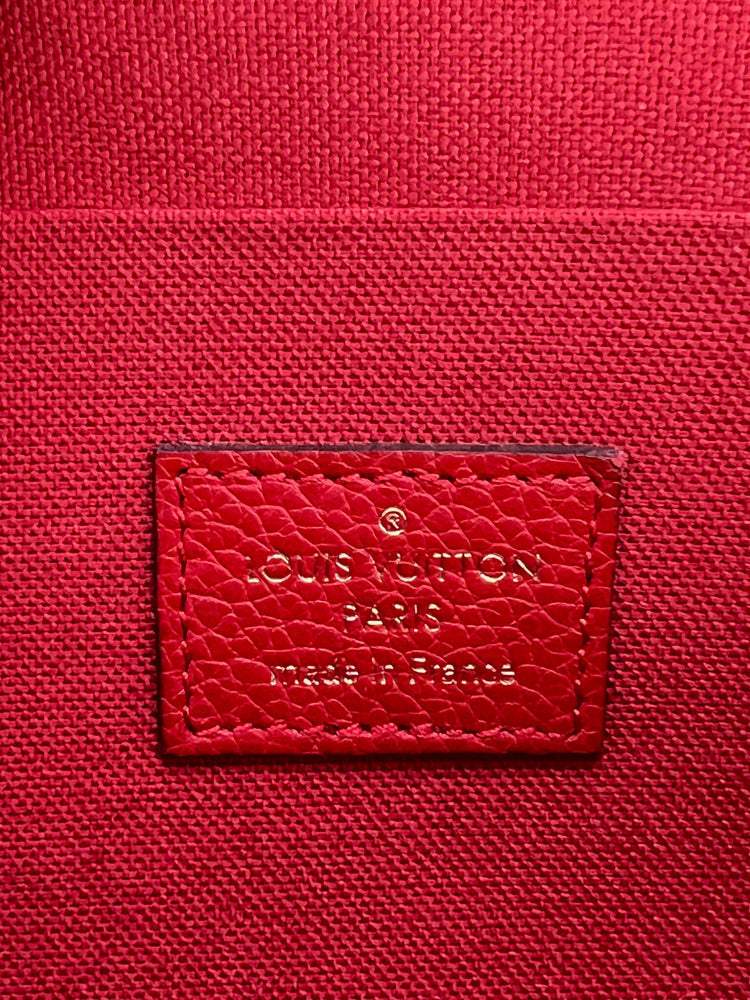 
                  
                    Louis Vuitton Felicie Pochette Red Epi Leather Crossbody Bag
                  
                