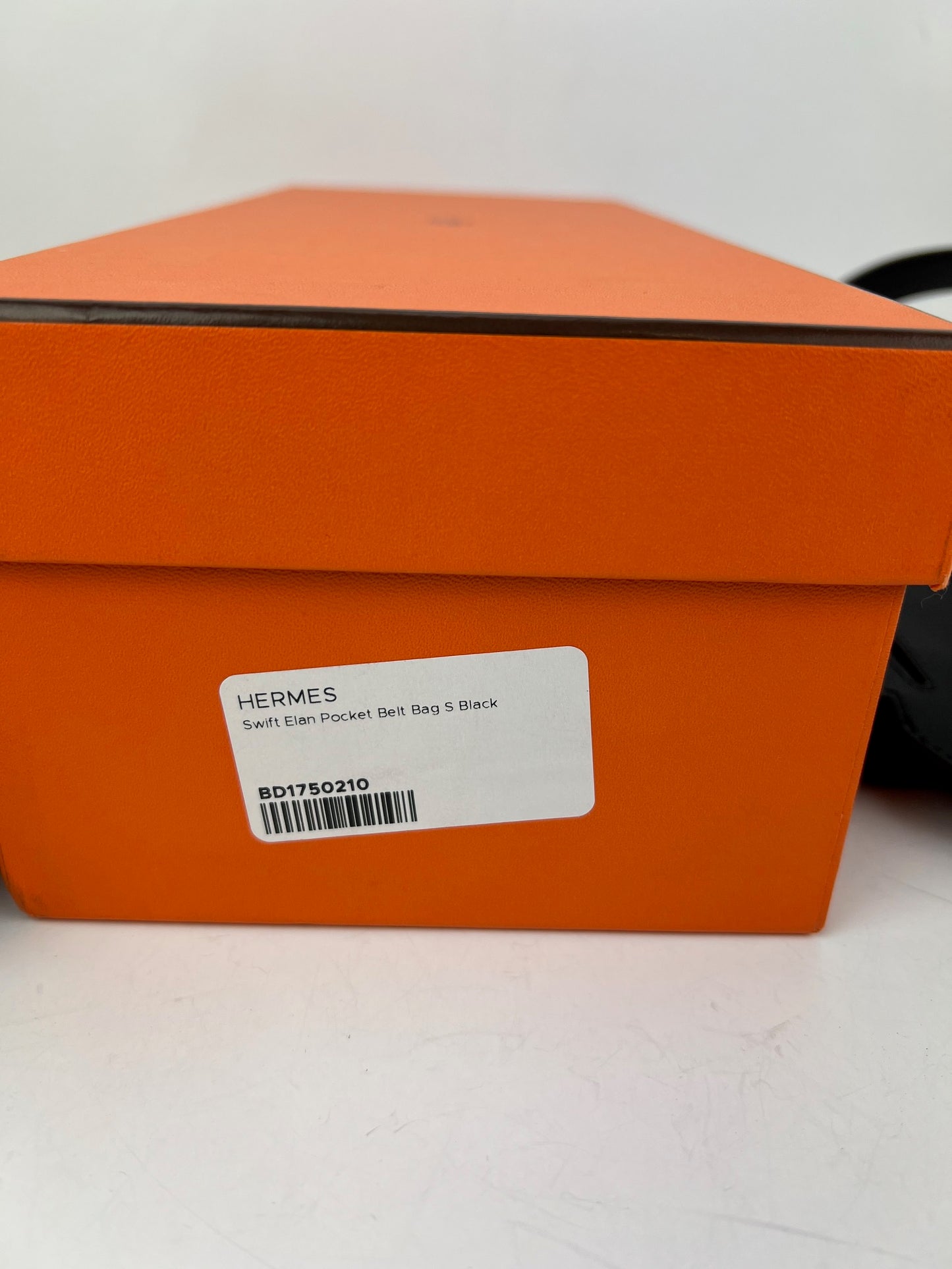 
                  
                    Hermes Black Swift Elan Pocket 24 Leather Belt Bag
                  
                