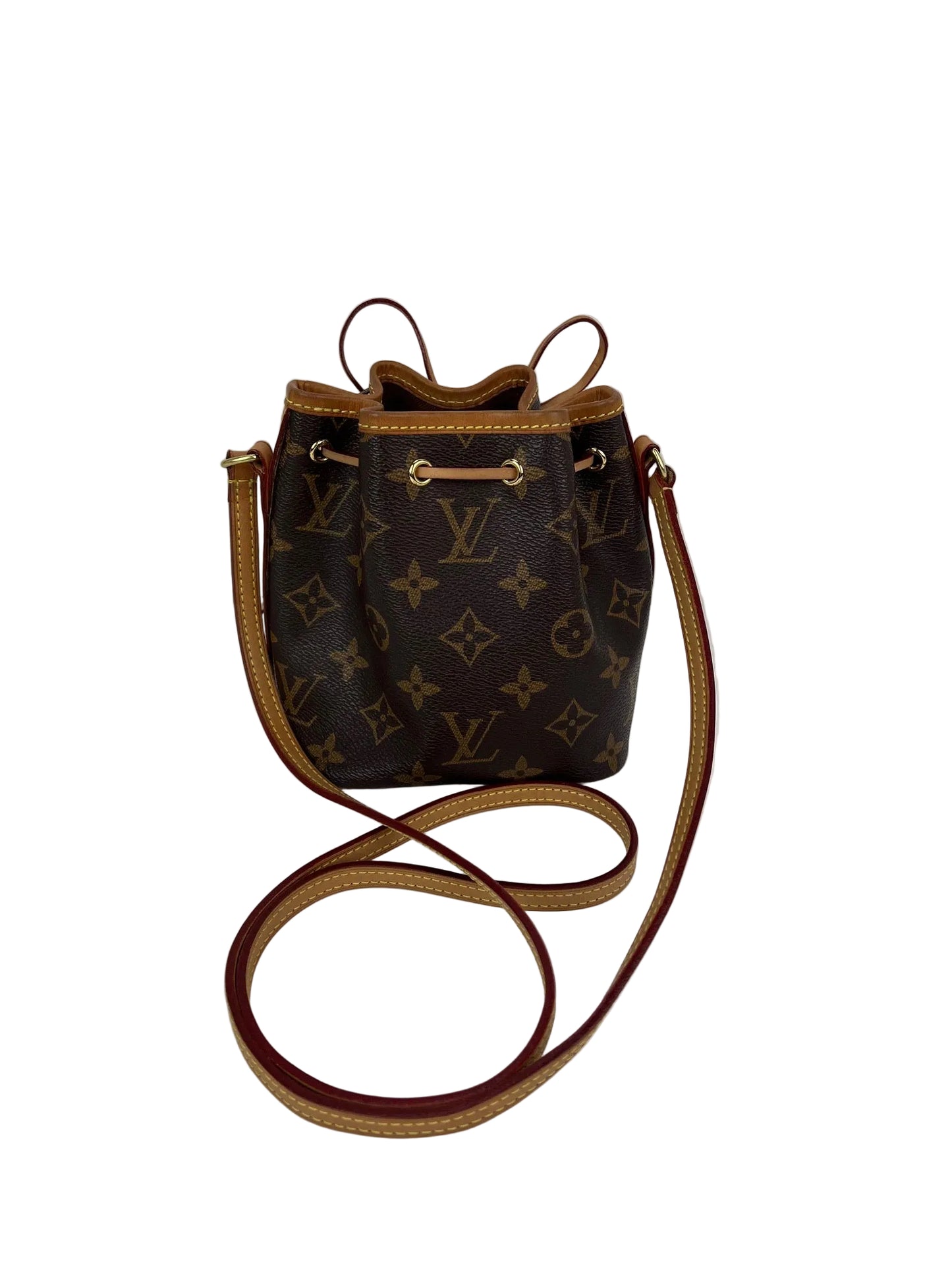 
                  
                    Louis Vuitton Monogram Nano Noe Bucket Crossbody Bag
                  
                