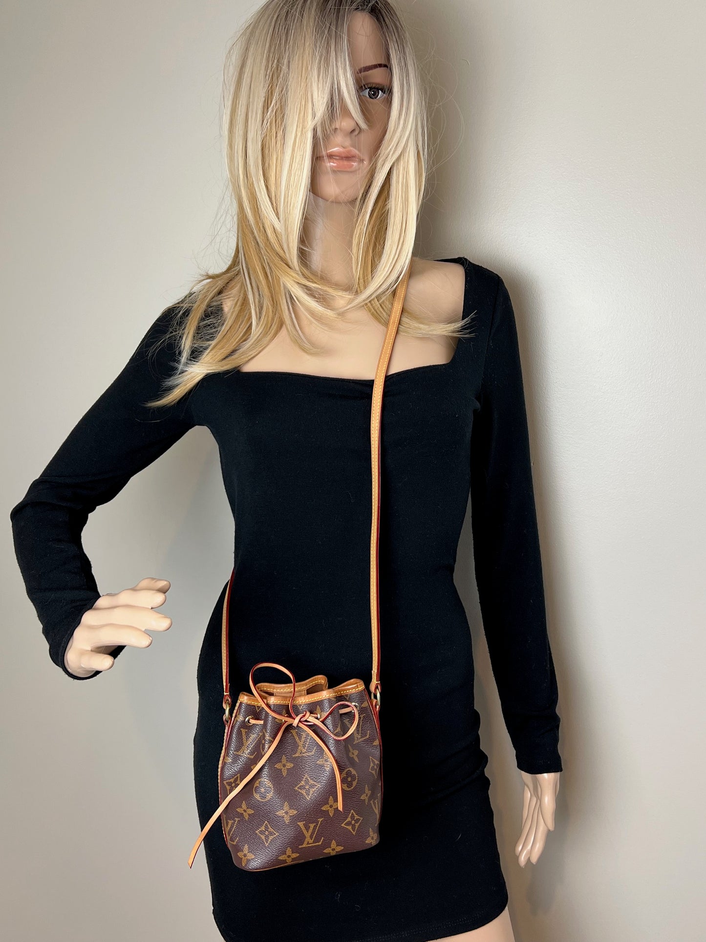 
                  
                    Louis Vuitton Monogram Nano Noe Bucket Crossbody Bag
                  
                