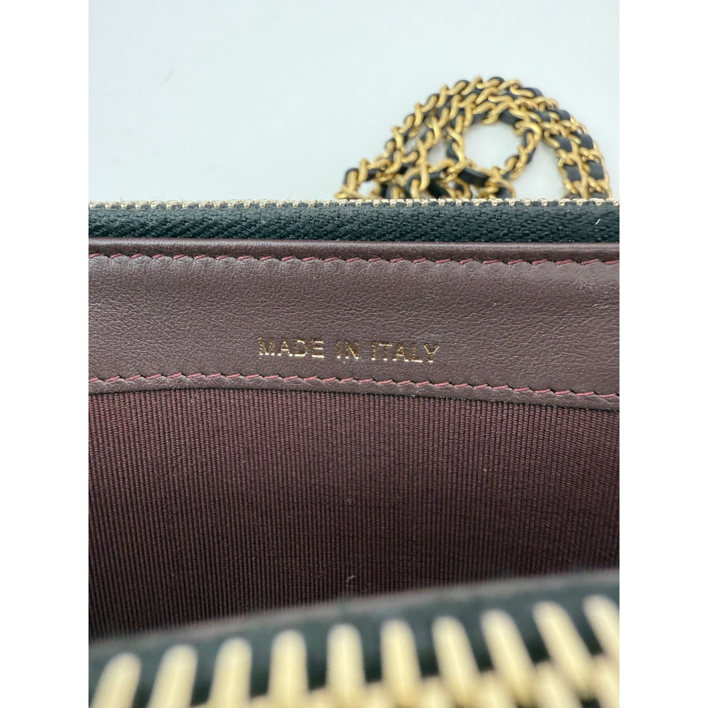 
                  
                    Chanel Lucky Charms 2.55 Black Double Zip WOC Wallet Clutch Bag
                  
                