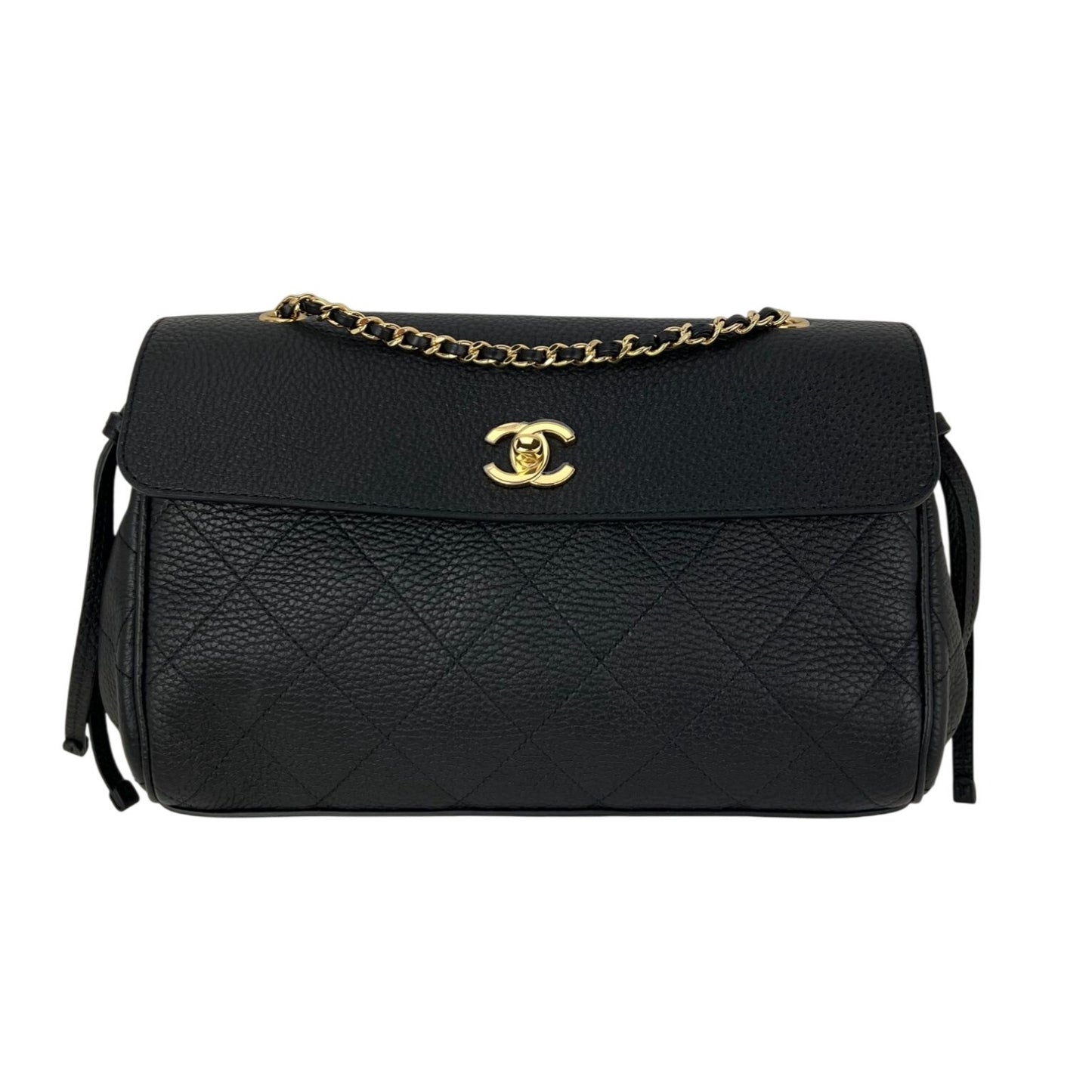 
                  
                    Chanel Urban Essentials Large Flap Bag Black Leather Shoulder Bag
                  
                