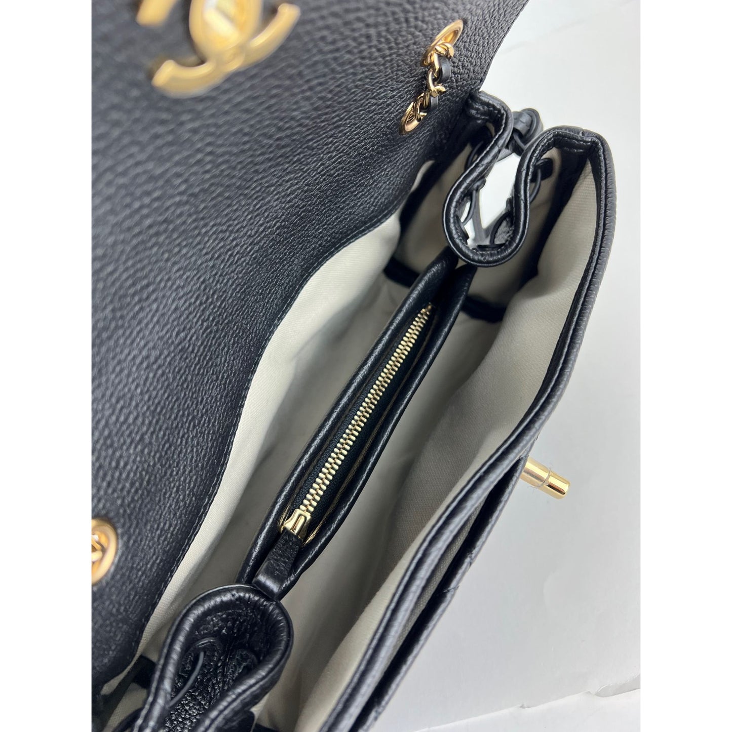 
                  
                    Chanel Urban Essentials Large Flap Bag Black Leather Shoulder Bag
                  
                