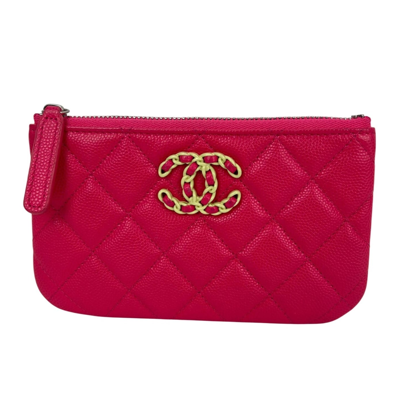
                  
                    Chanel Caviar Quilted 19 Small Pink Cosmetic Case
                  
                