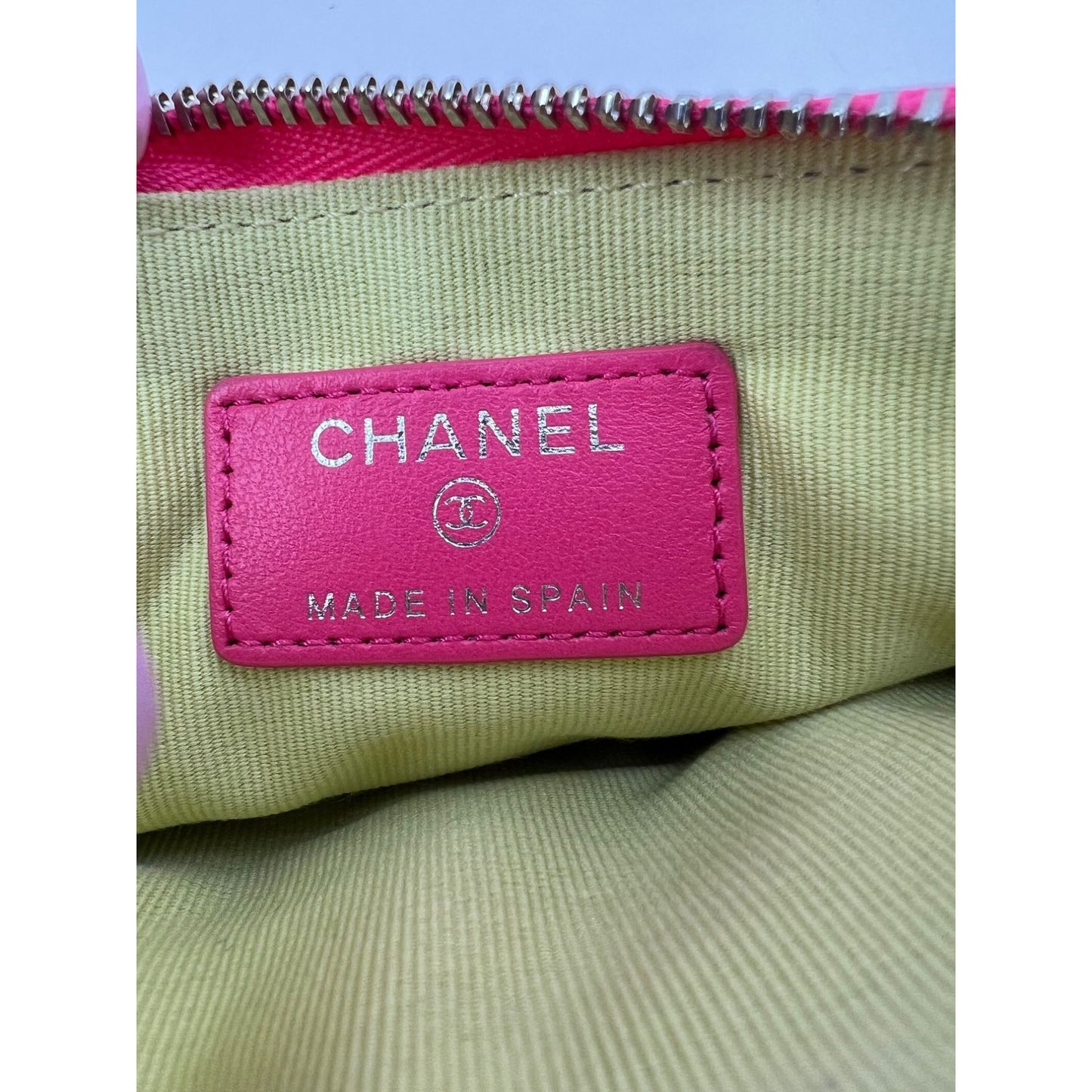 
                  
                    Chanel Caviar Quilted 19 Small Pink Cosmetic Case
                  
                