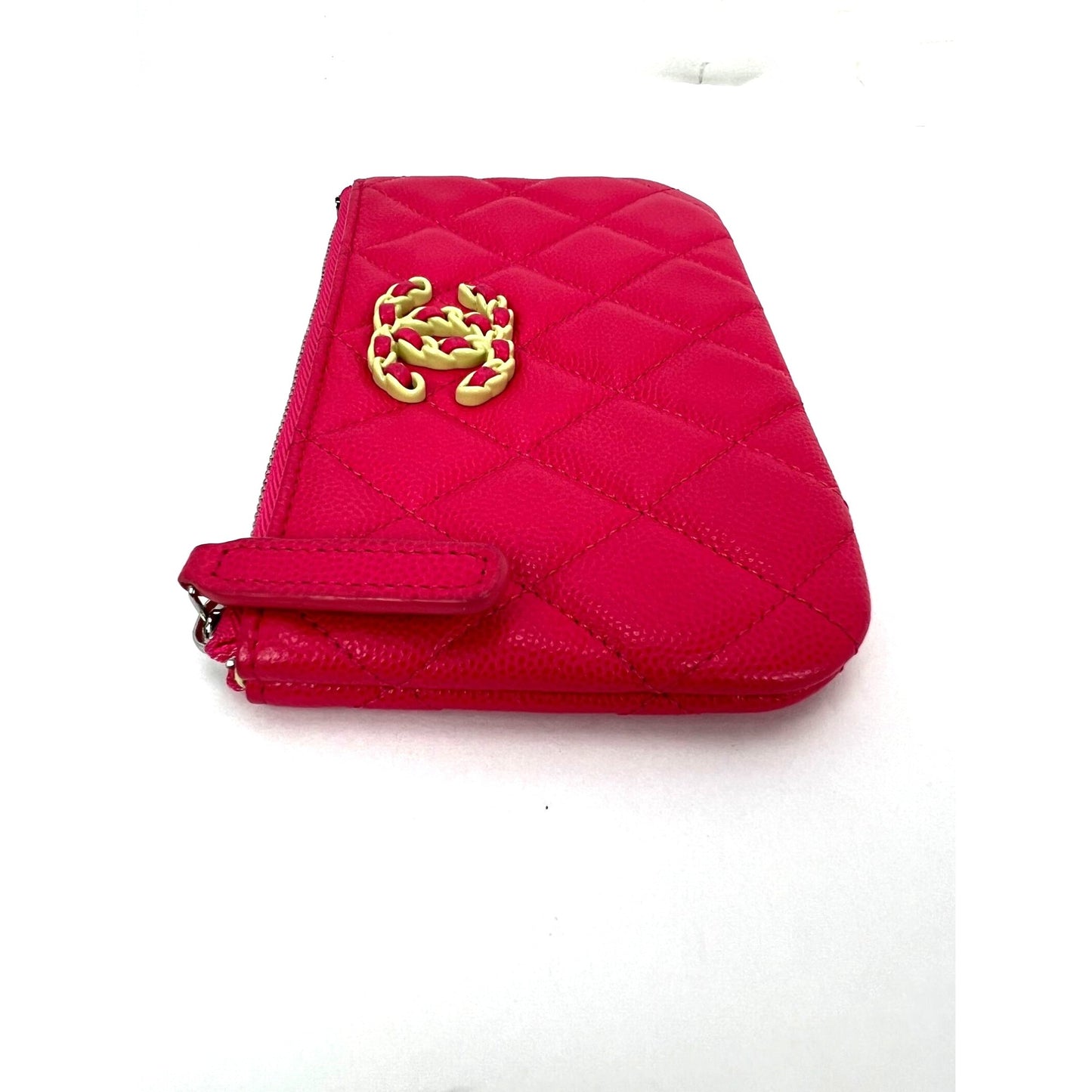
                  
                    Chanel Caviar Quilted 19 Small Pink Cosmetic Case
                  
                
