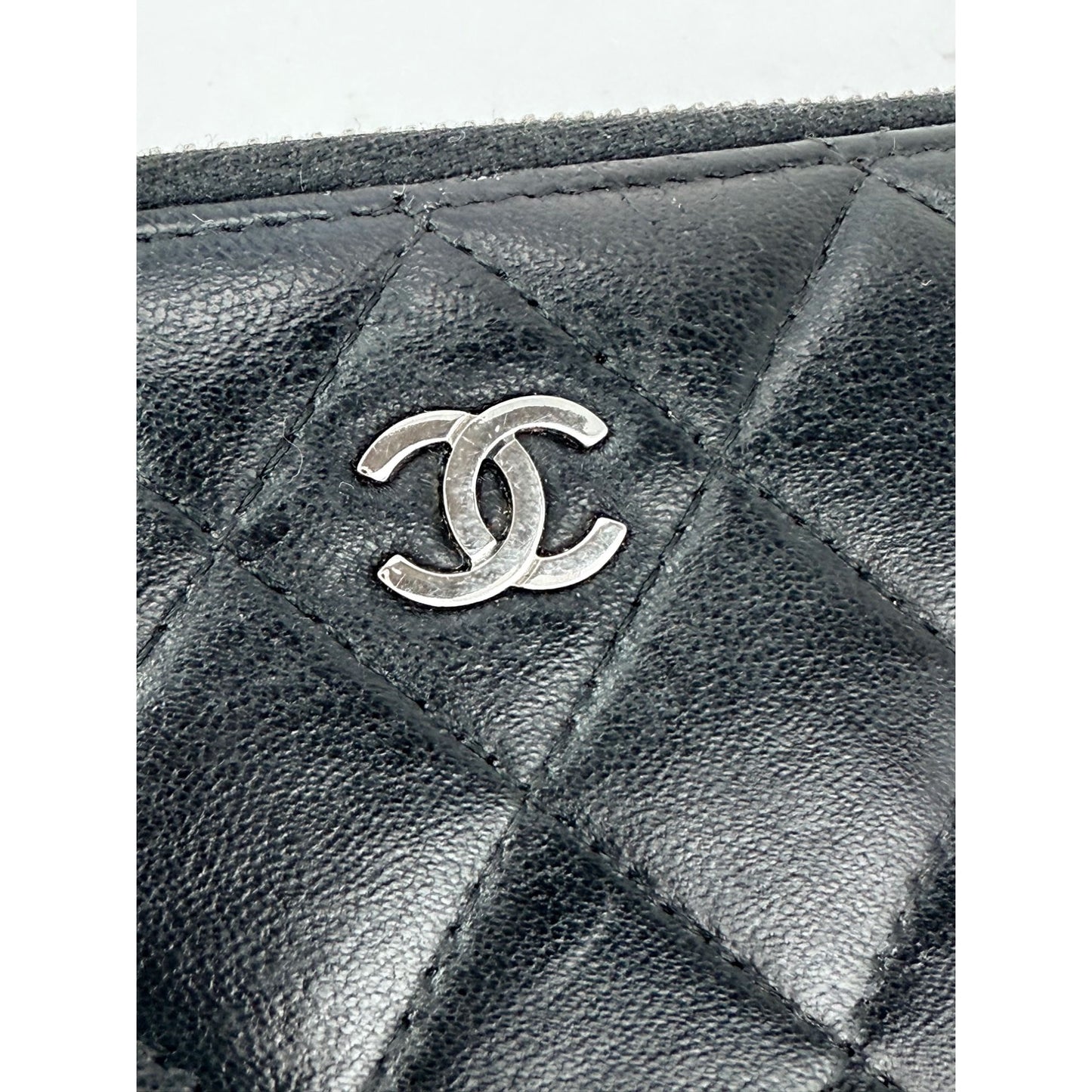 
                  
                    Chanel Classic Quilted Smooth Lambskin Zip Around Black Wallet
                  
                
