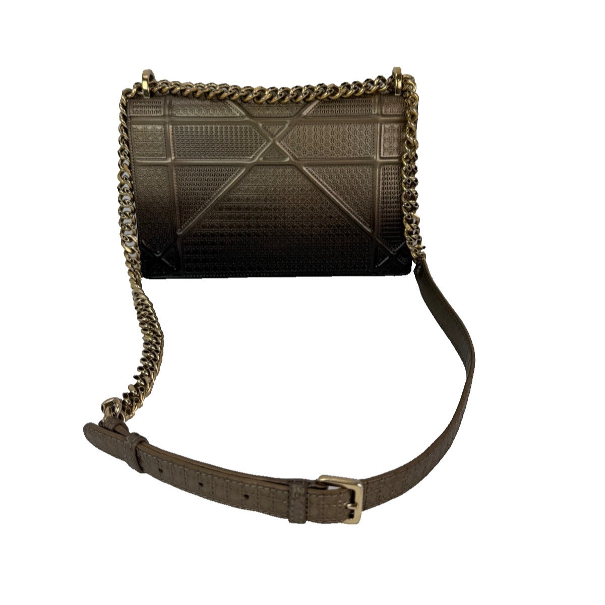 
                  
                    Christian Dior Diorama Cannage Embossed Calfskin Ombre Crossbody Bag
                  
                