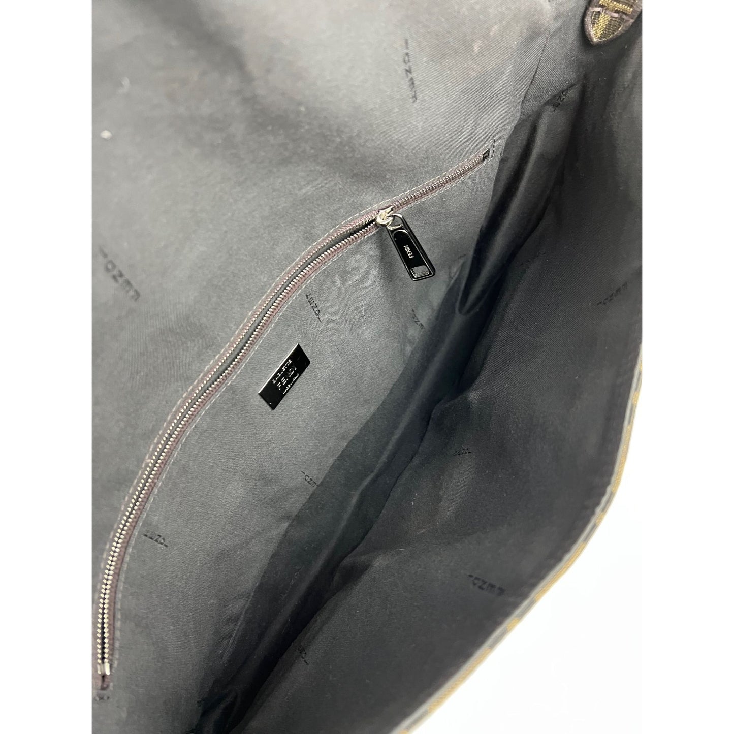 
                  
                    Fendi Zucca FF Multipocket Baguette 1974 Maxi Shoulder Bag
                  
                