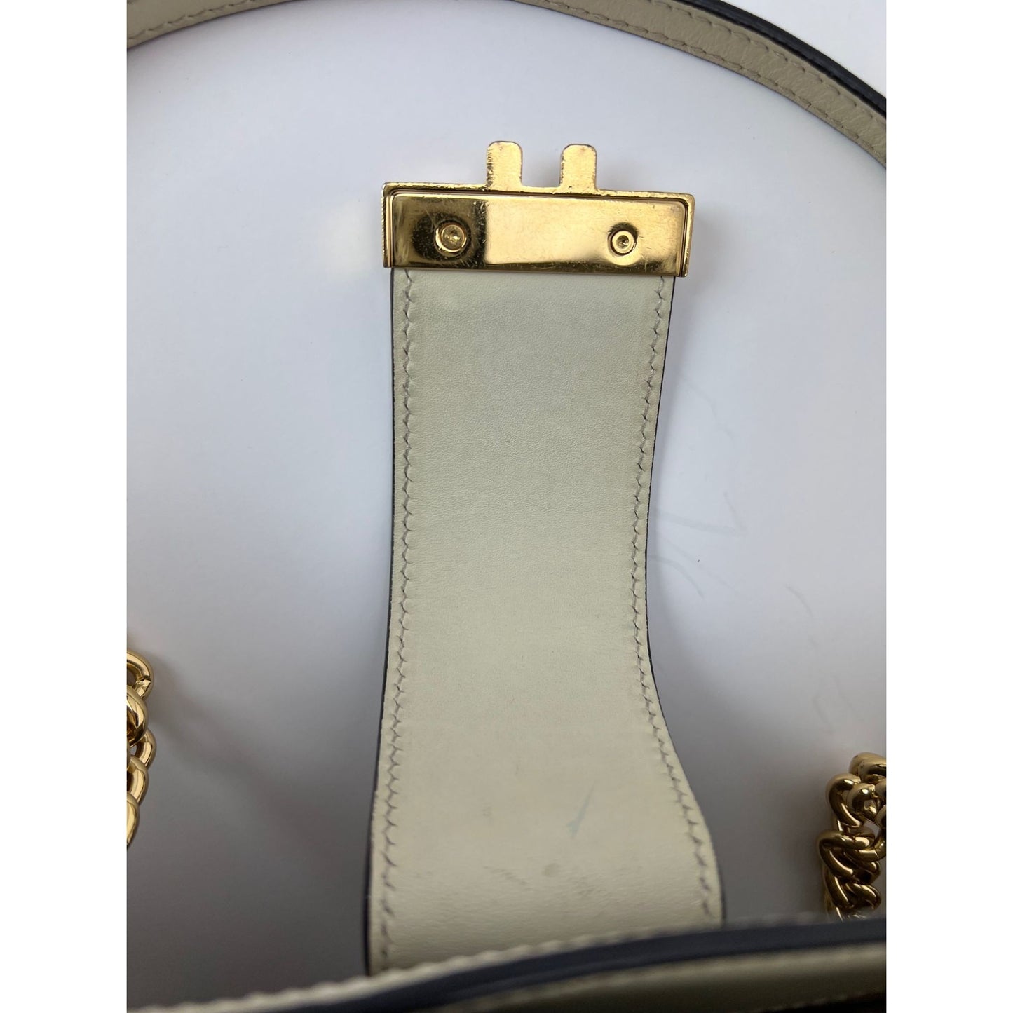 
                  
                    Gucci GG Supreme Small Padlock Leather Ebony Tote Bag
                  
                