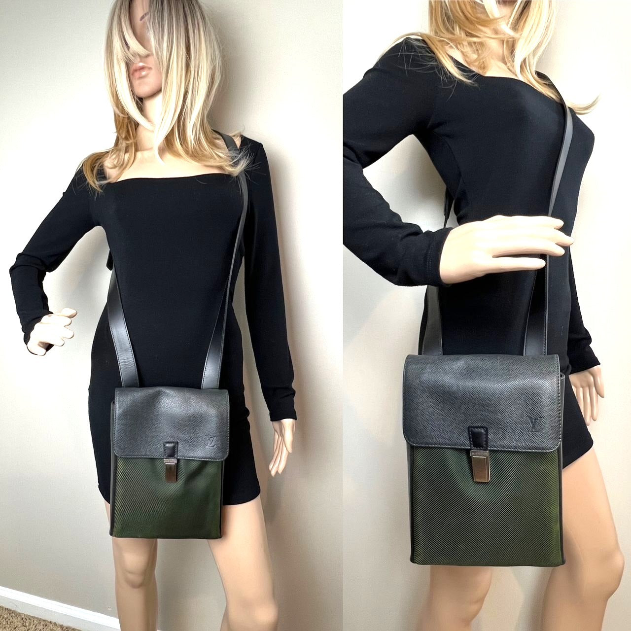 
                  
                    Louis Vuitton Taiga Saratov PM Vintage Crossbody Bag Ardoise Vintage
                  
                