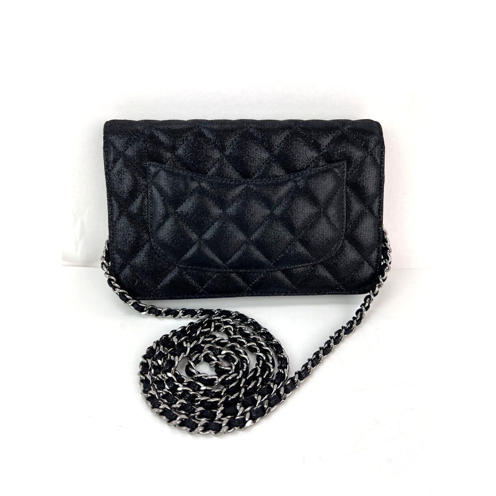 
                  
                    Chanel Iridescent Caviar Crystal Quilted Wallet on a Chain Clutch Bag
                  
                