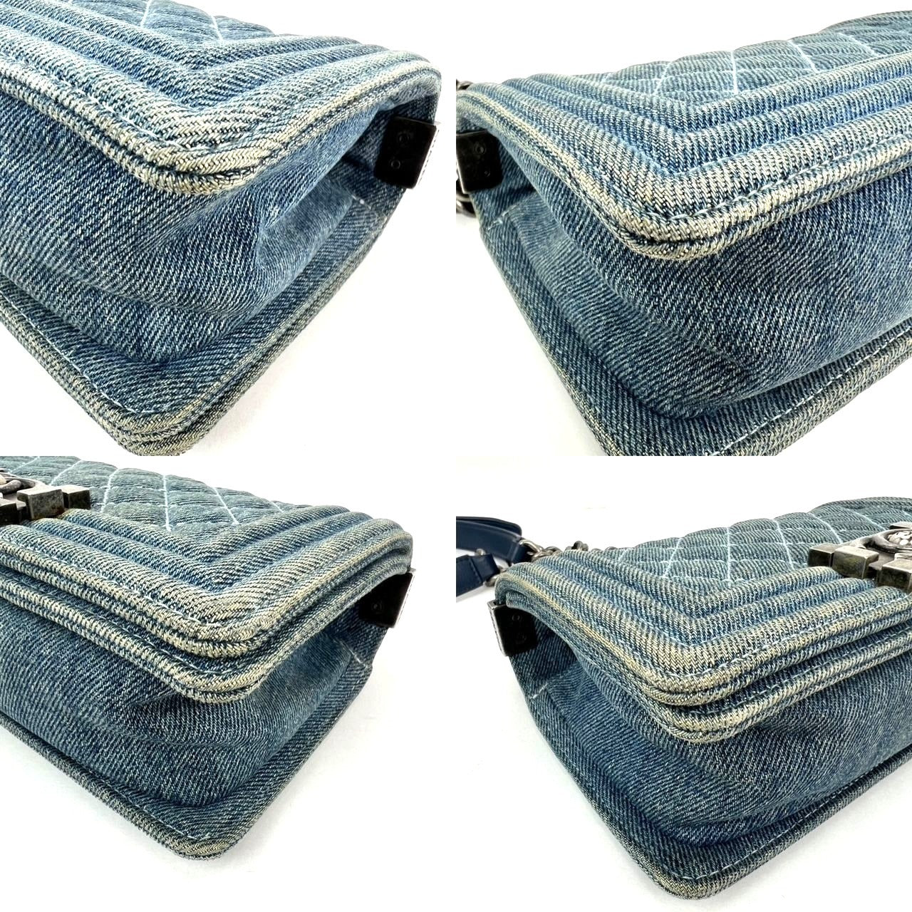 
                  
                    Chanel Denim Quilted Small Blue Boy Flap
                  
                