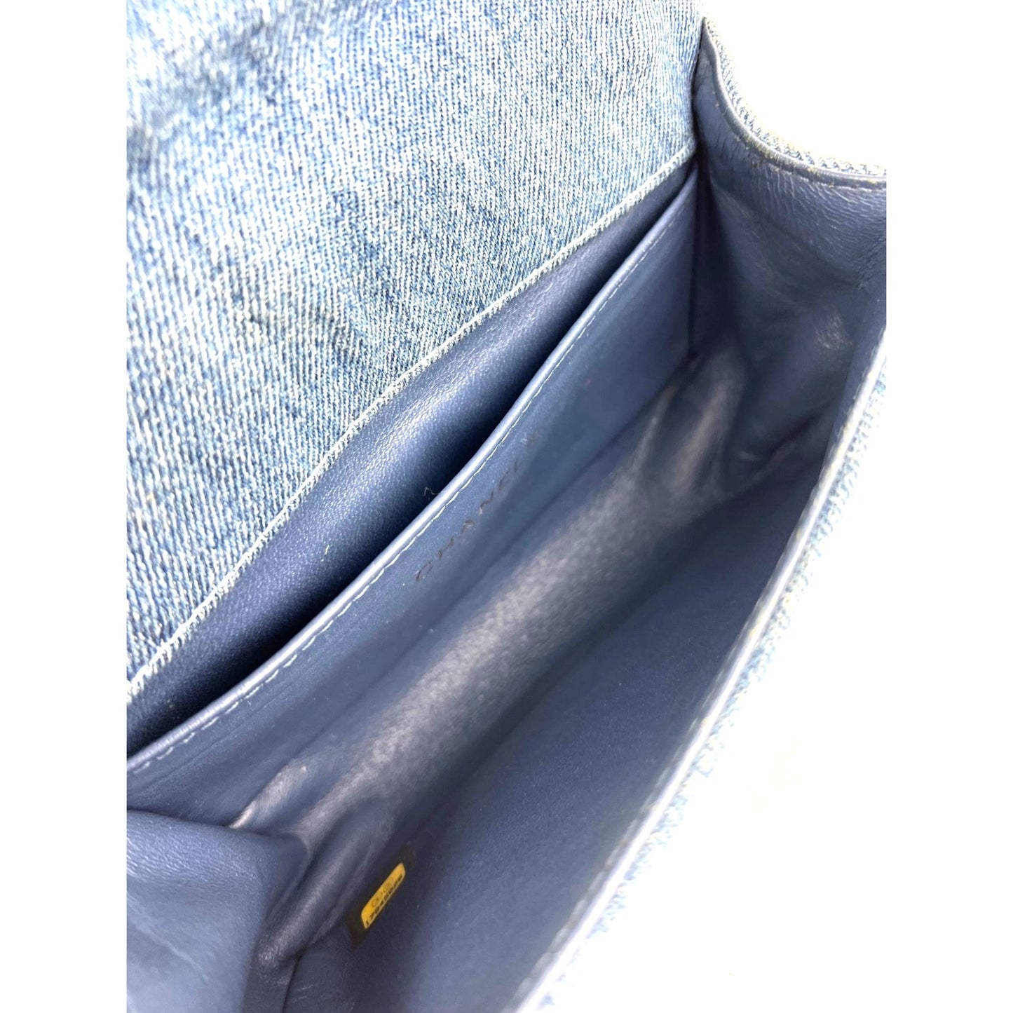 
                  
                    Chanel Denim Quilted Small Blue Boy Flap
                  
                