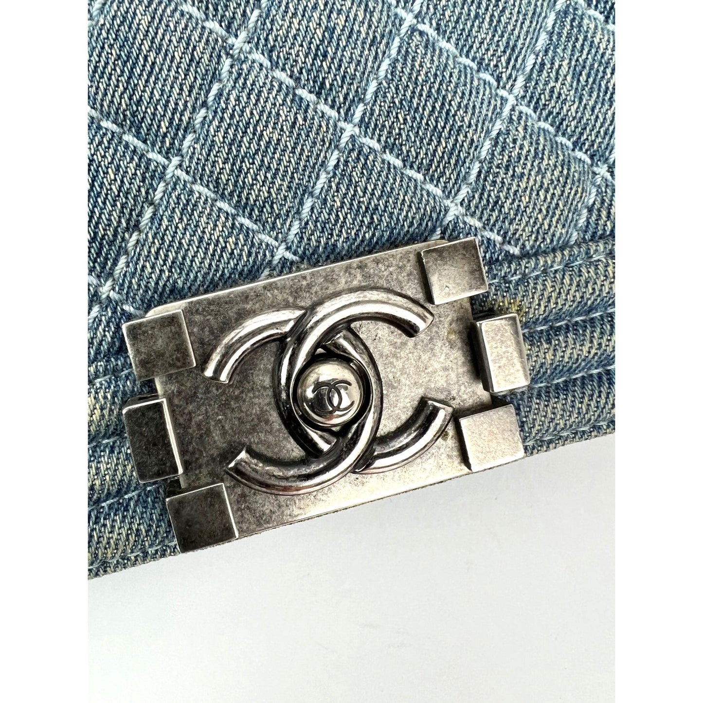 
                  
                    Chanel Denim Quilted Small Blue Boy Flap
                  
                