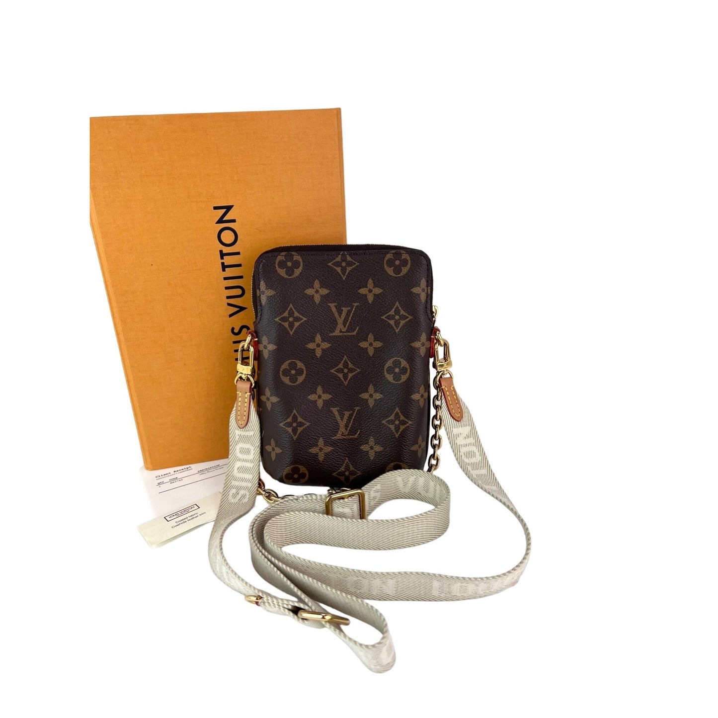 
                  
                    Louis Vuitton Utility Phone Sleeve Monogram Crossbody Shoulder Bag
                  
                