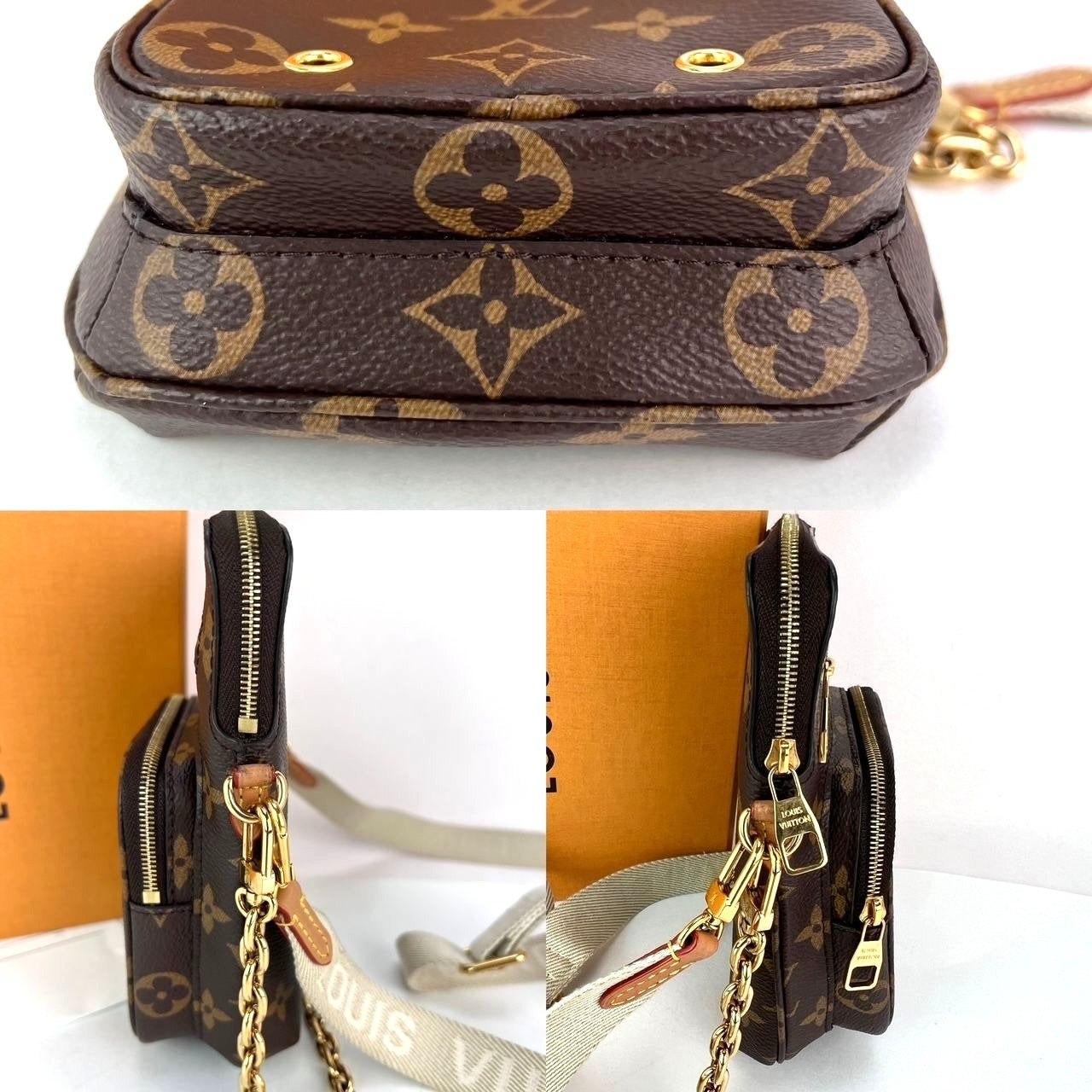 
                  
                    Louis Vuitton Utility Phone Sleeve Monogram Crossbody Shoulder Bag
                  
                