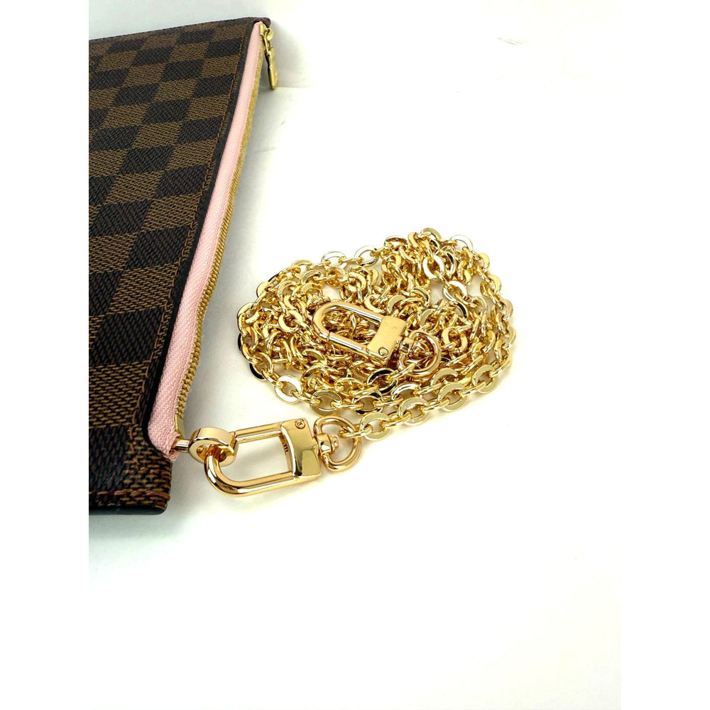 
                  
                    Louis Vuitton Pochette Damier Ebene from Neverfull Clutch Crossbody Bag
                  
                