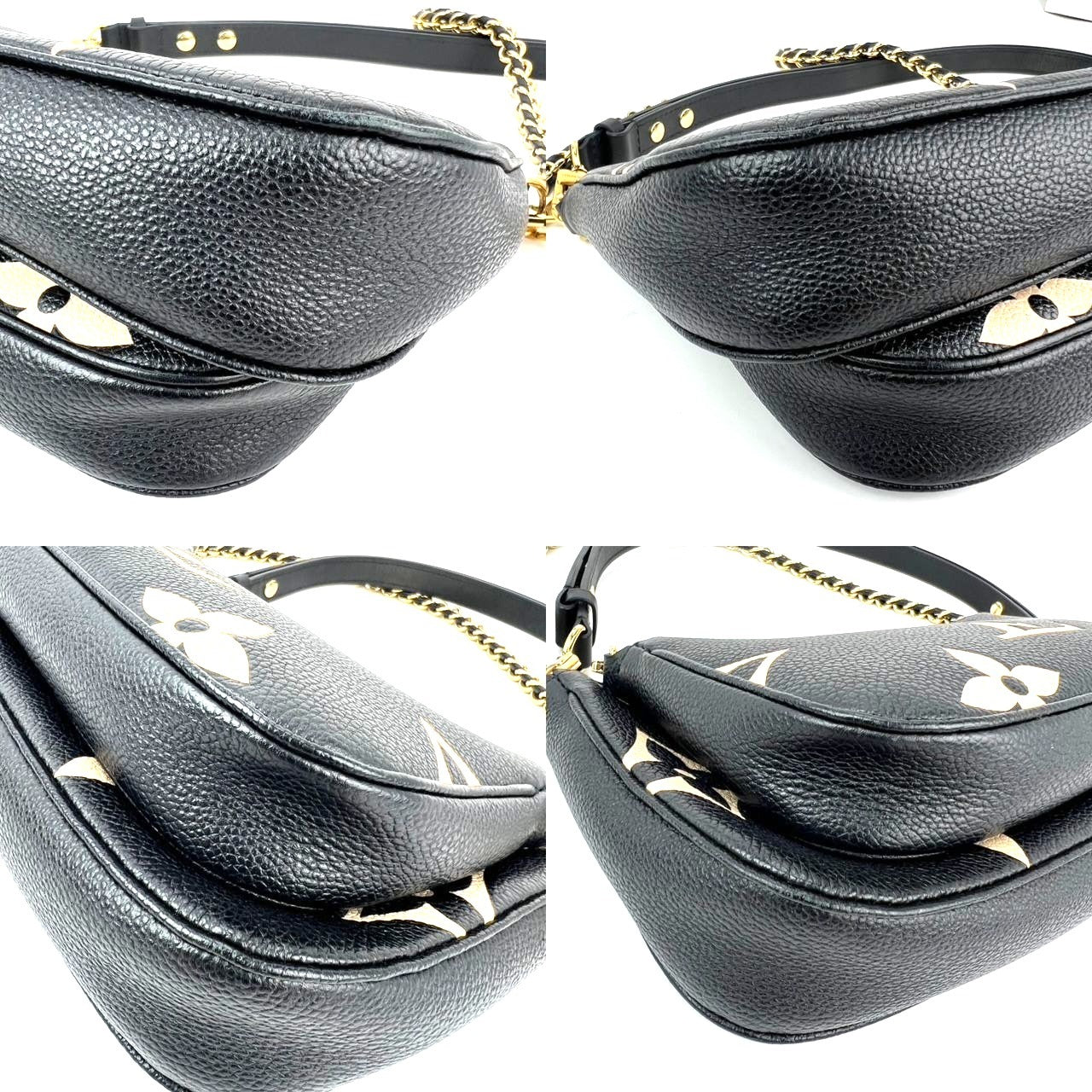 
                  
                    Louis Vuitton Multi Pochette Empriente Bicolor Black Shoulder Bag
                  
                