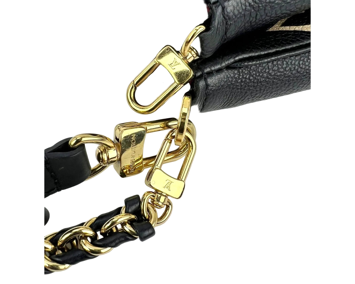 
                  
                    Louis Vuitton Multi Pochette Empriente Bicolor Black Shoulder Bag
                  
                