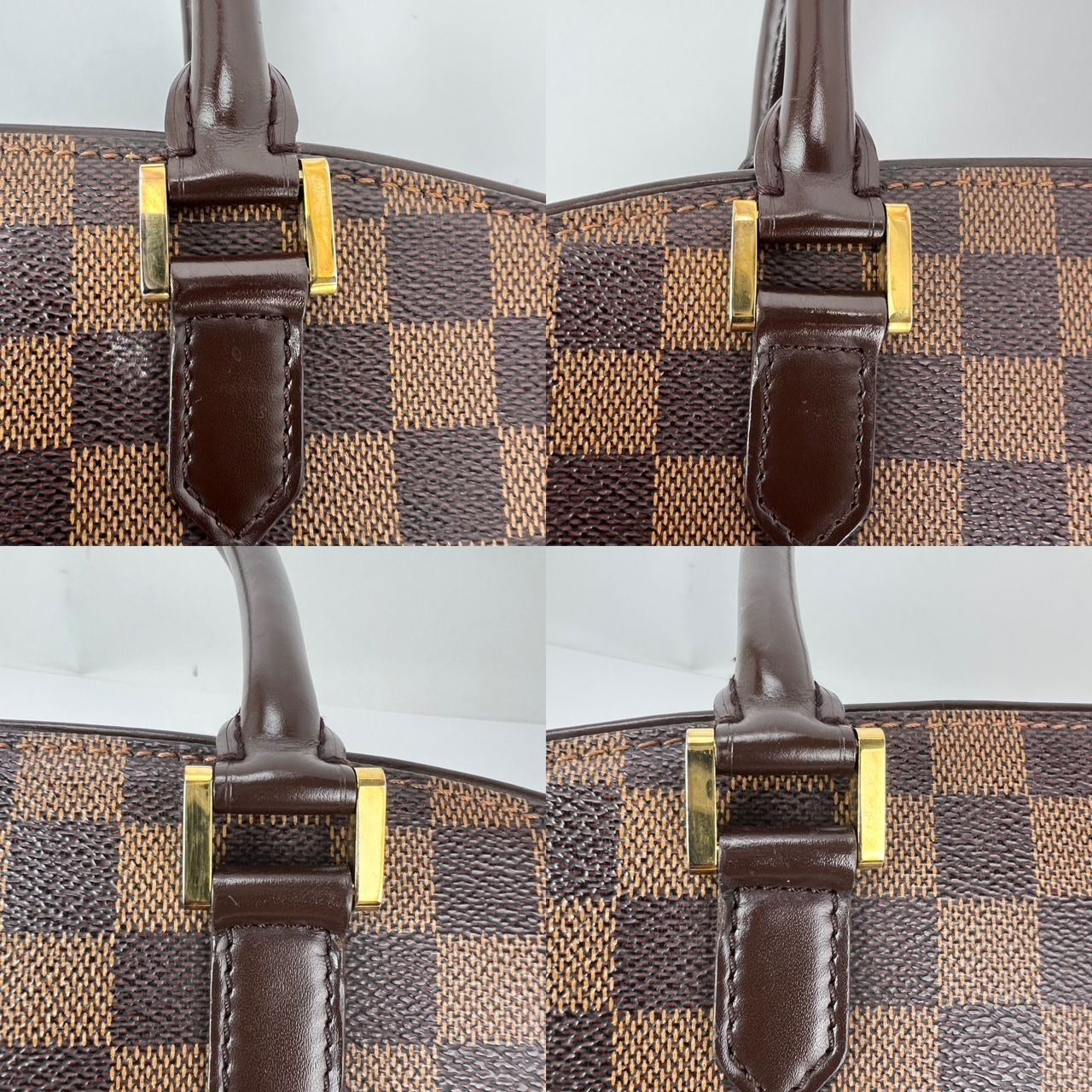 
                  
                    Louis Vuitton Vintage Sarria Horizontal Damier Ebene Hand Bag
                  
                
