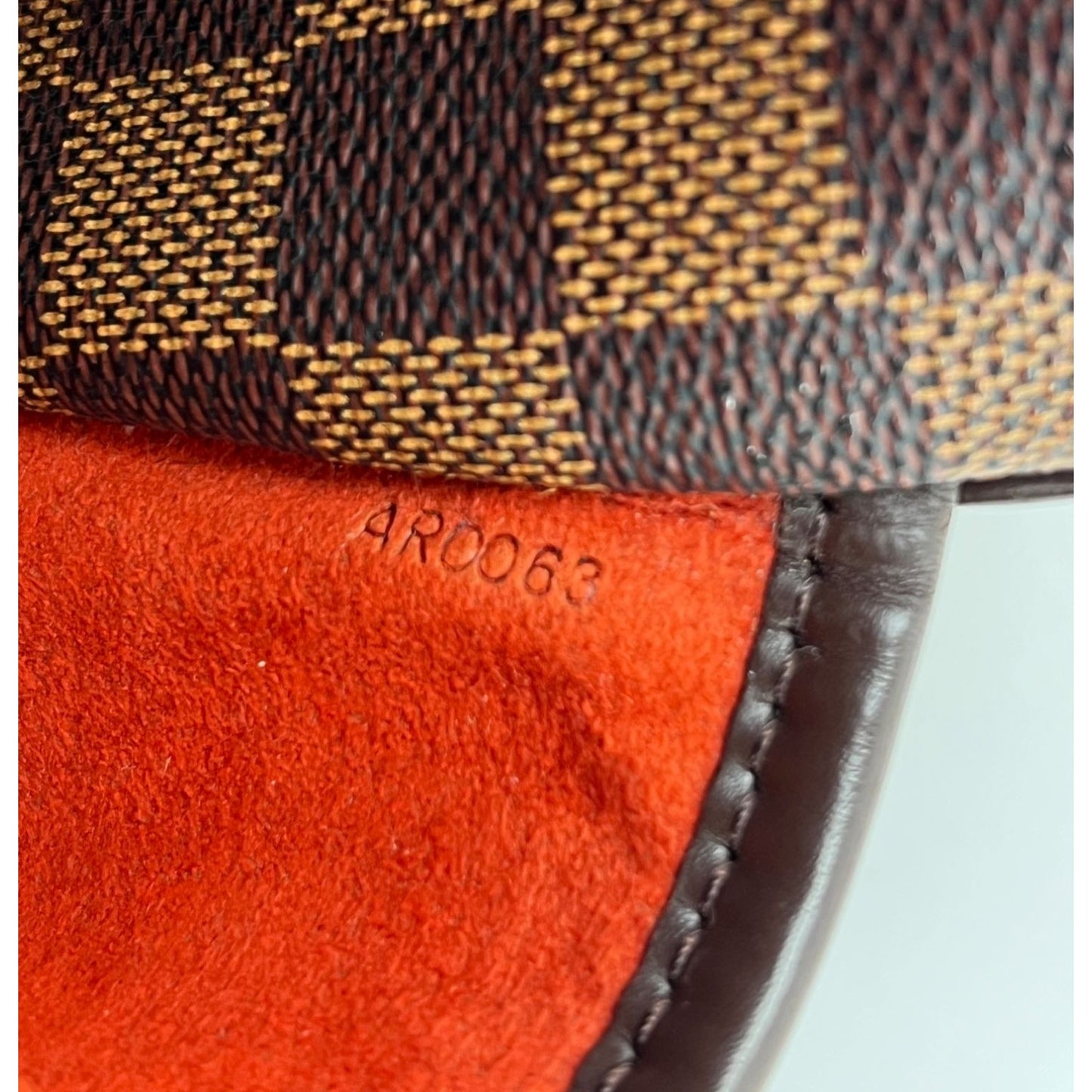 
                  
                    Louis Vuitton Vintage Sarria Horizontal Damier Ebene Hand Bag
                  
                