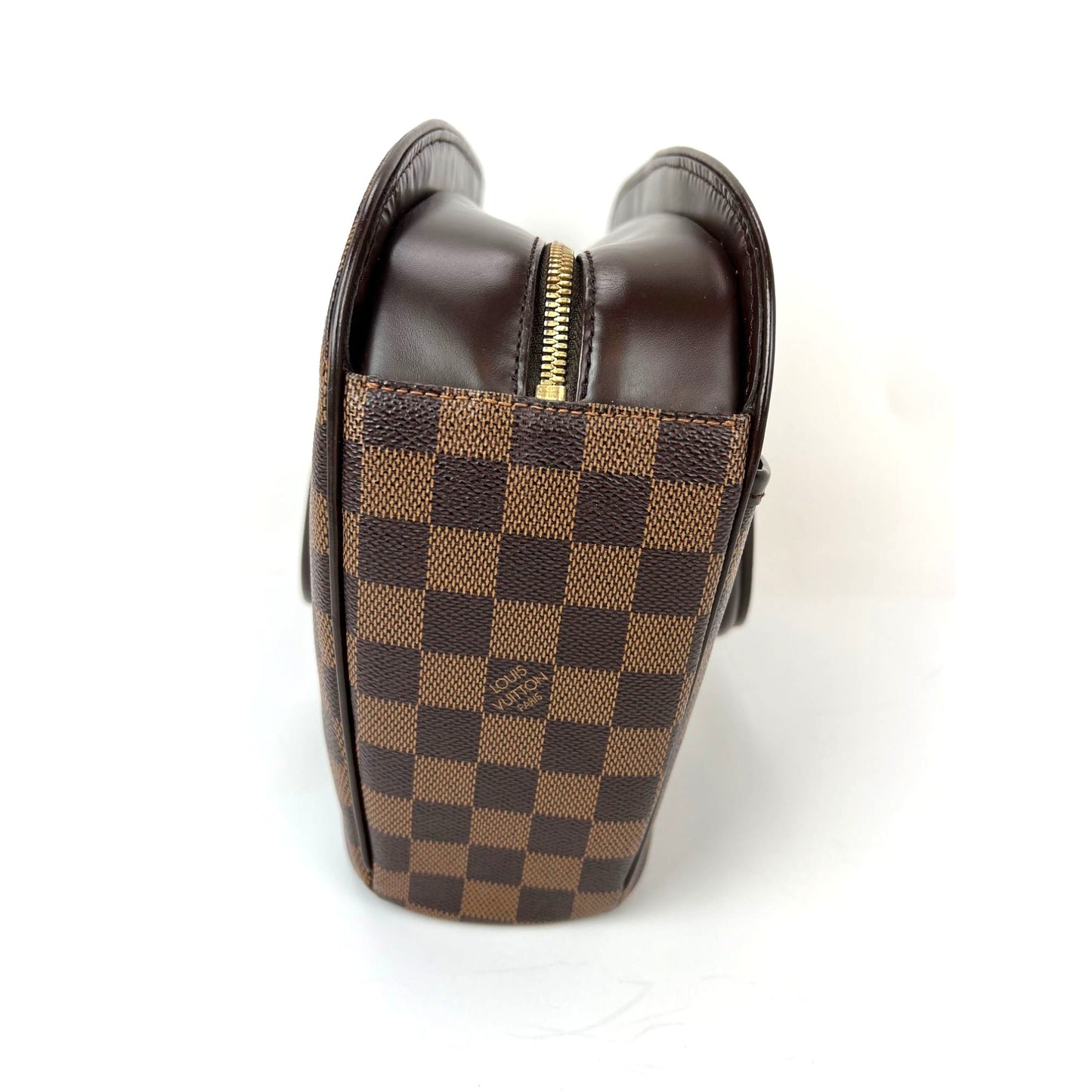 
                  
                    Louis Vuitton Vintage Sarria Horizontal Damier Ebene Hand Bag
                  
                