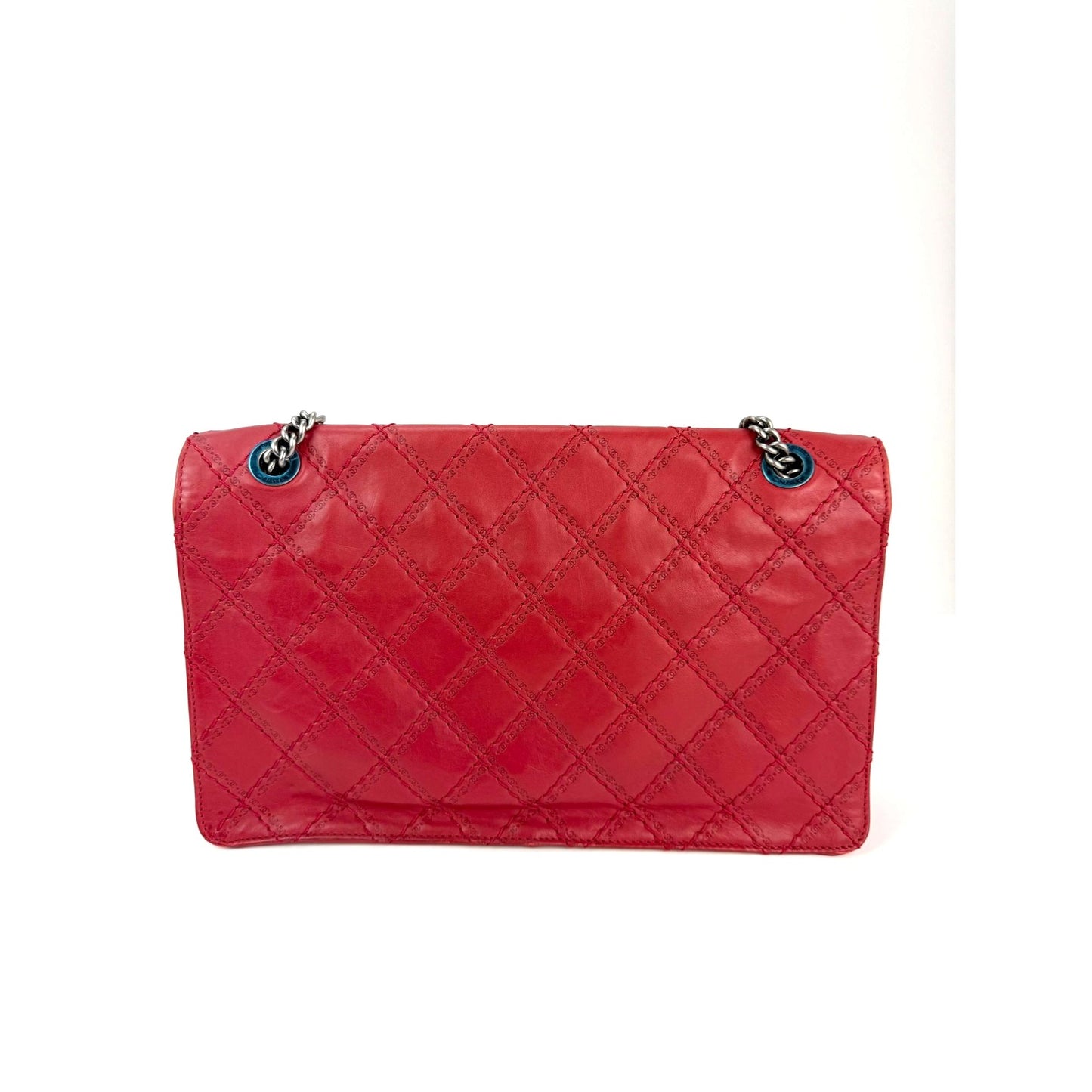 
                  
                    Chanel Calfskin CC Crave Reissue Crown Jumbo Flap Light Red Bag
                  
                