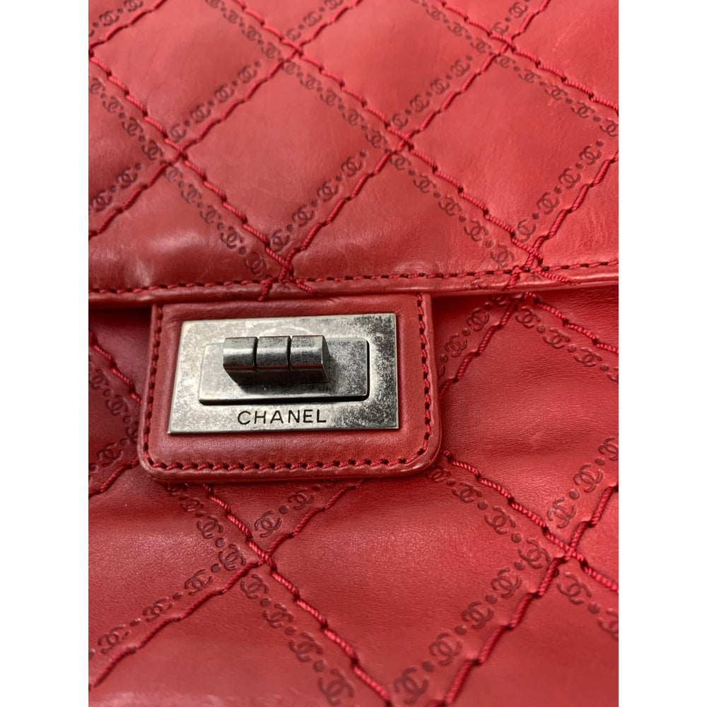 
                  
                    Chanel Calfskin CC Crave Reissue Crown Jumbo Flap Light Red Bag
                  
                